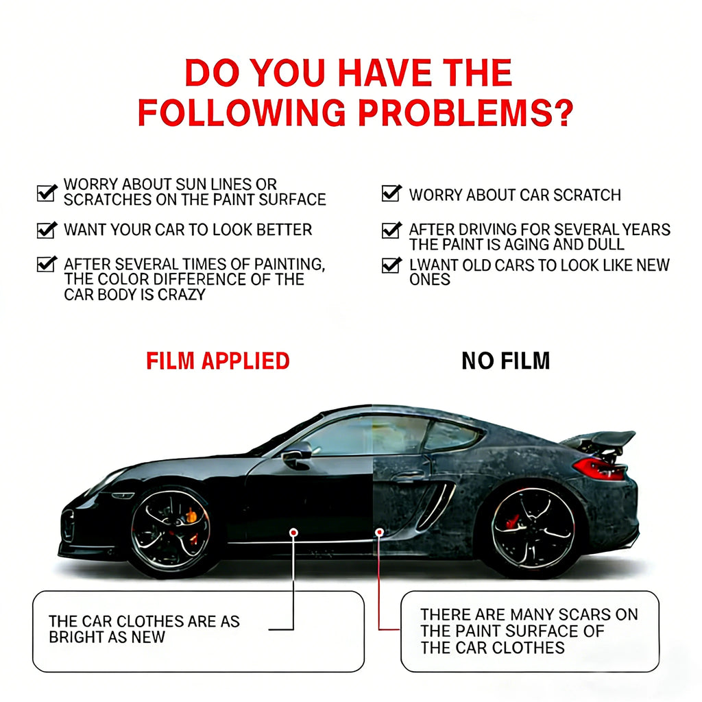فيلم حماية طلاء SunTek الأصلي فائق اللمعان PPF 7.5MIL TPU Car Wrap Suntek