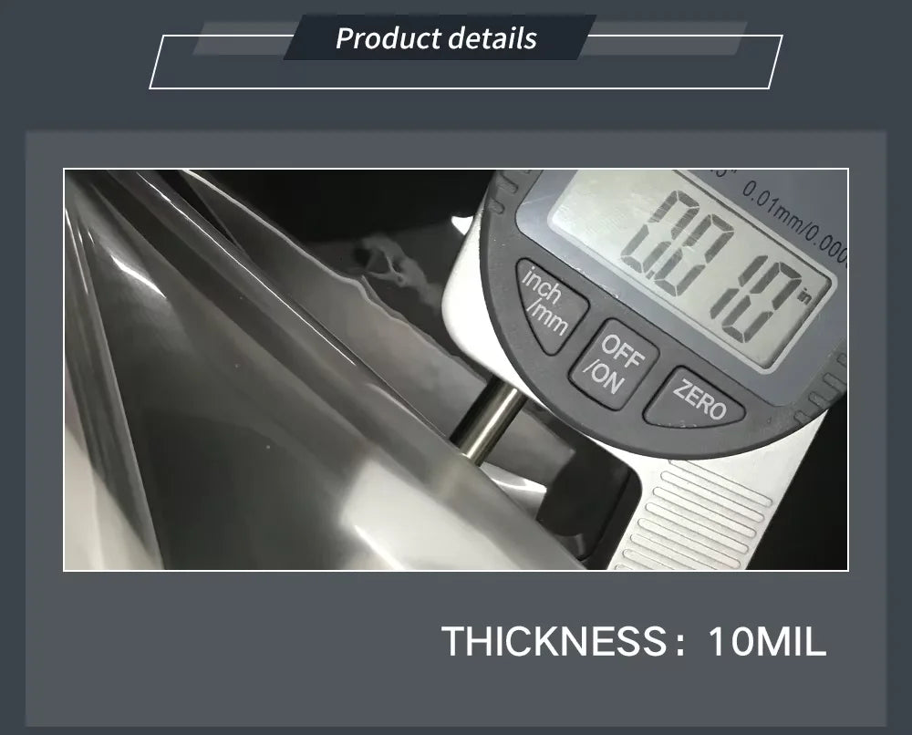 Suntek Ppf 60"x50' طبقة ذاتية الشفاء عالية اللمعان، مقاومة عالية للماء، طبقة حماية للطلاء من البولي يوريثين الحراري (TPU PPF) بسمك 7.5 مل، غلاف سيارة PPF