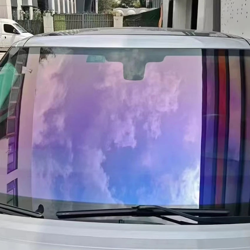 Blue Black Grey Green 2mil Gloss Armor 8-year Warranty 1.52*30M Luxury Car Window Film 80% VLT PET Self Healing UV Proof Proof