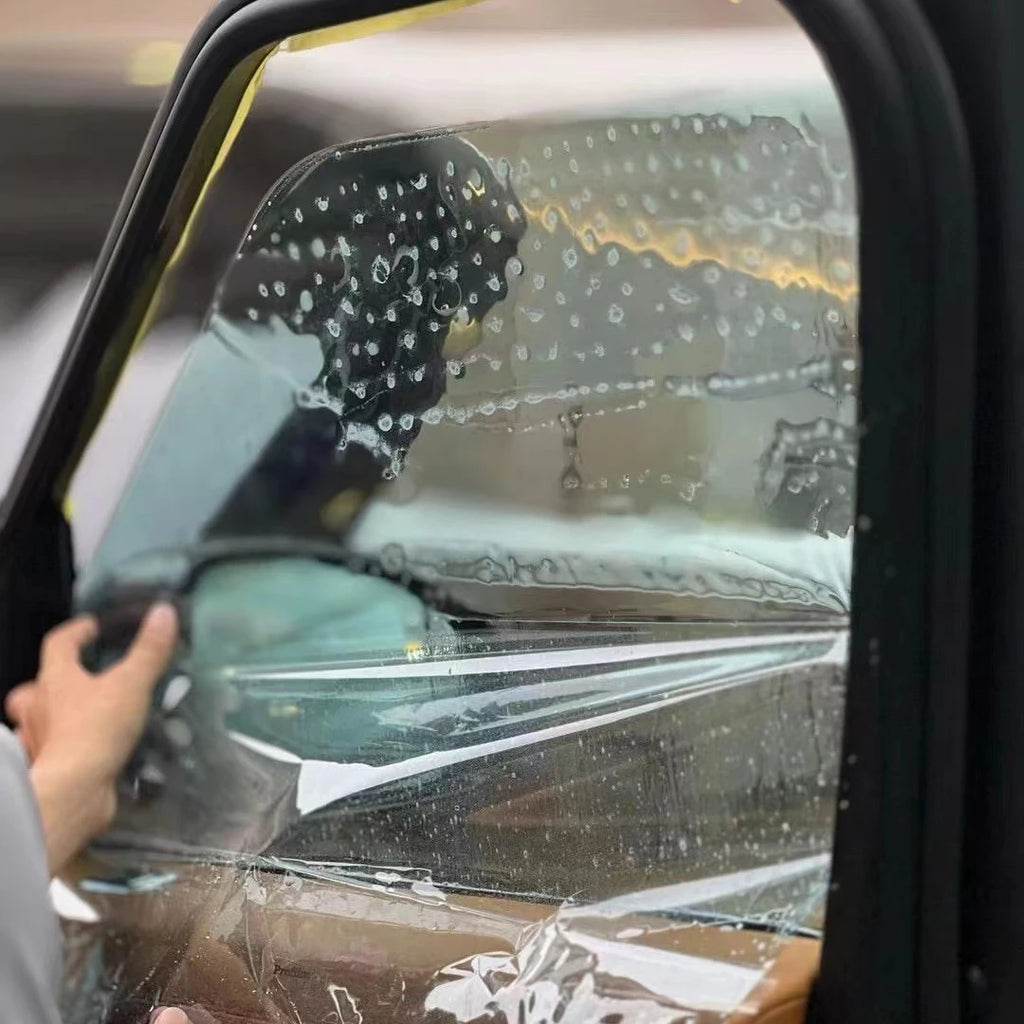 طبقة حماية من الأشعة فوق البنفسجية 99% شفافة للشبابيك، طبقة واحدة من مادة PET بحماية من الأشعة فوق البنفسجية وعزل حراري عالٍ لنوافذ المباني الشمسية.