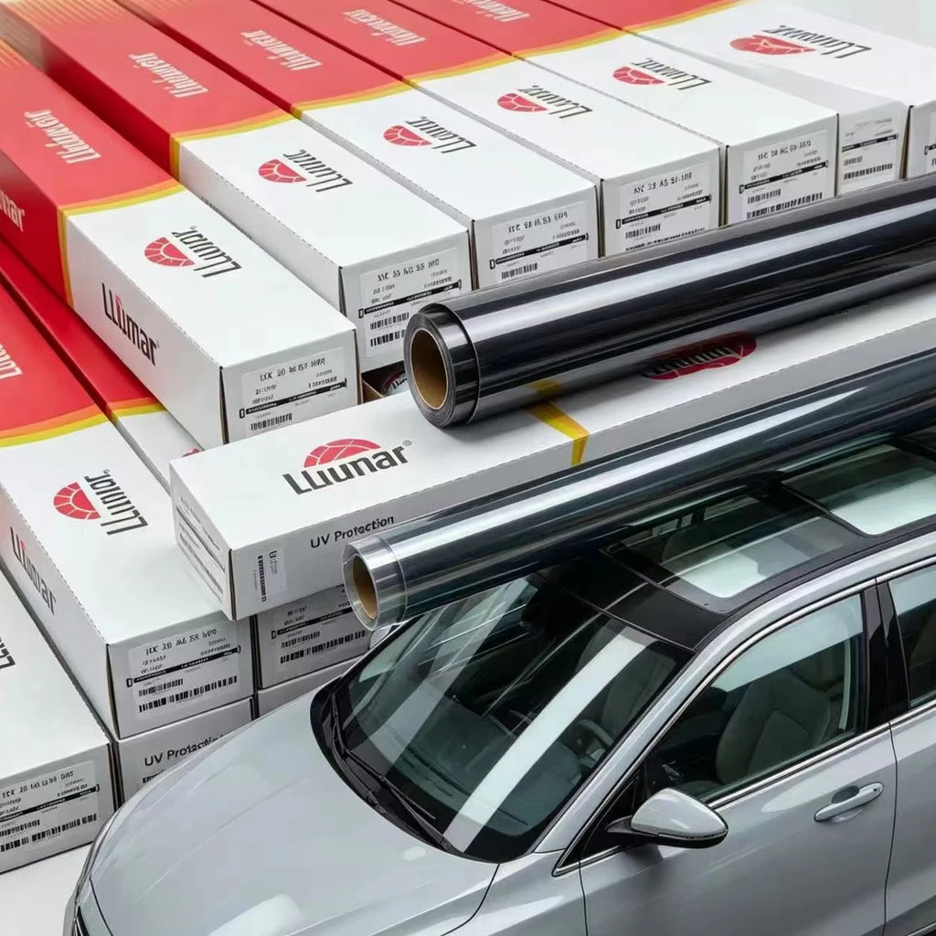 Llumar IRX طبقة عازلة لنوافذ السيارات أصلية أمريكية 60"100 قدم ضمان 10 سنوات عزل حراري عالي وضوح عالي بدون ضباب من Llumar