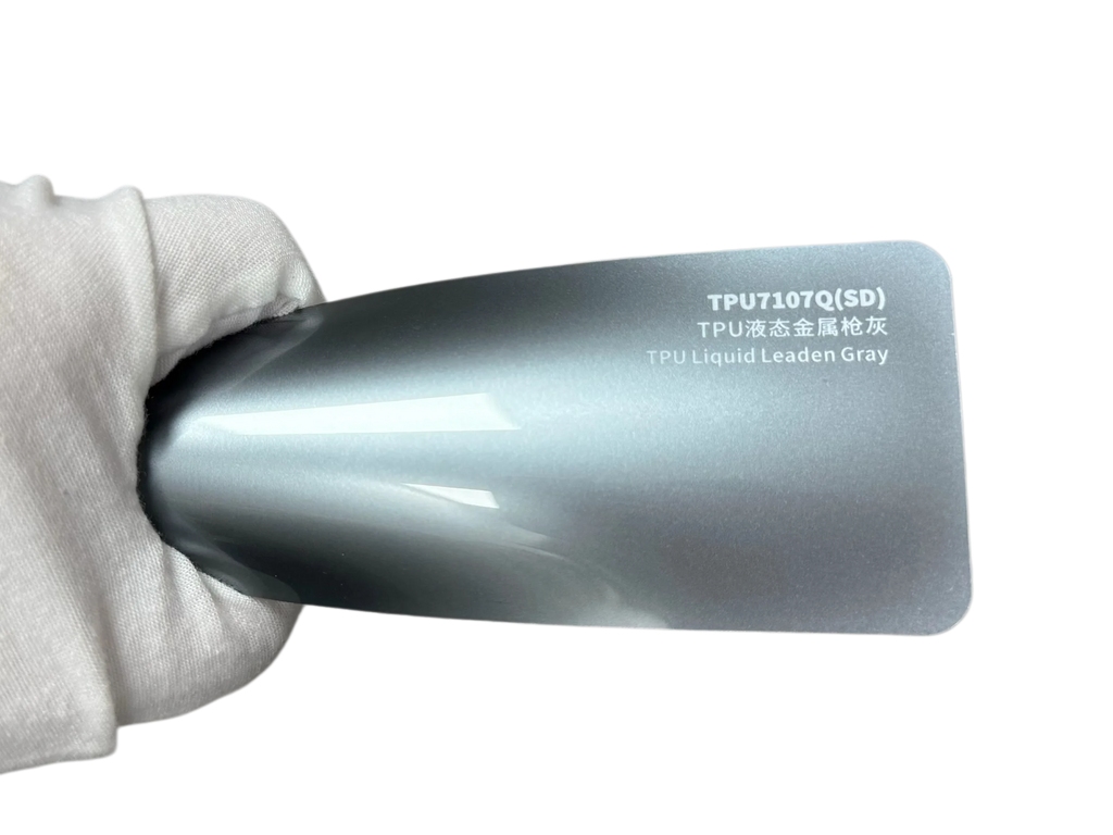 Vinyl Wrap Colored TPU PPF 190microns Metallic Color Paint Protection Film Anti-Scratches Car Wrap TPU Liquid Leaden Gray