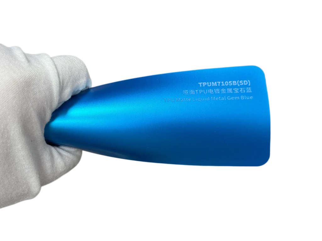3M TPU 1.52*16.5m غشاء تغليف السيارة من الفينيل حماية الطلاء PPF مغير للألوان مضاد للاصفرار TPU سائل معدني غير لامع أزرق جوهرة