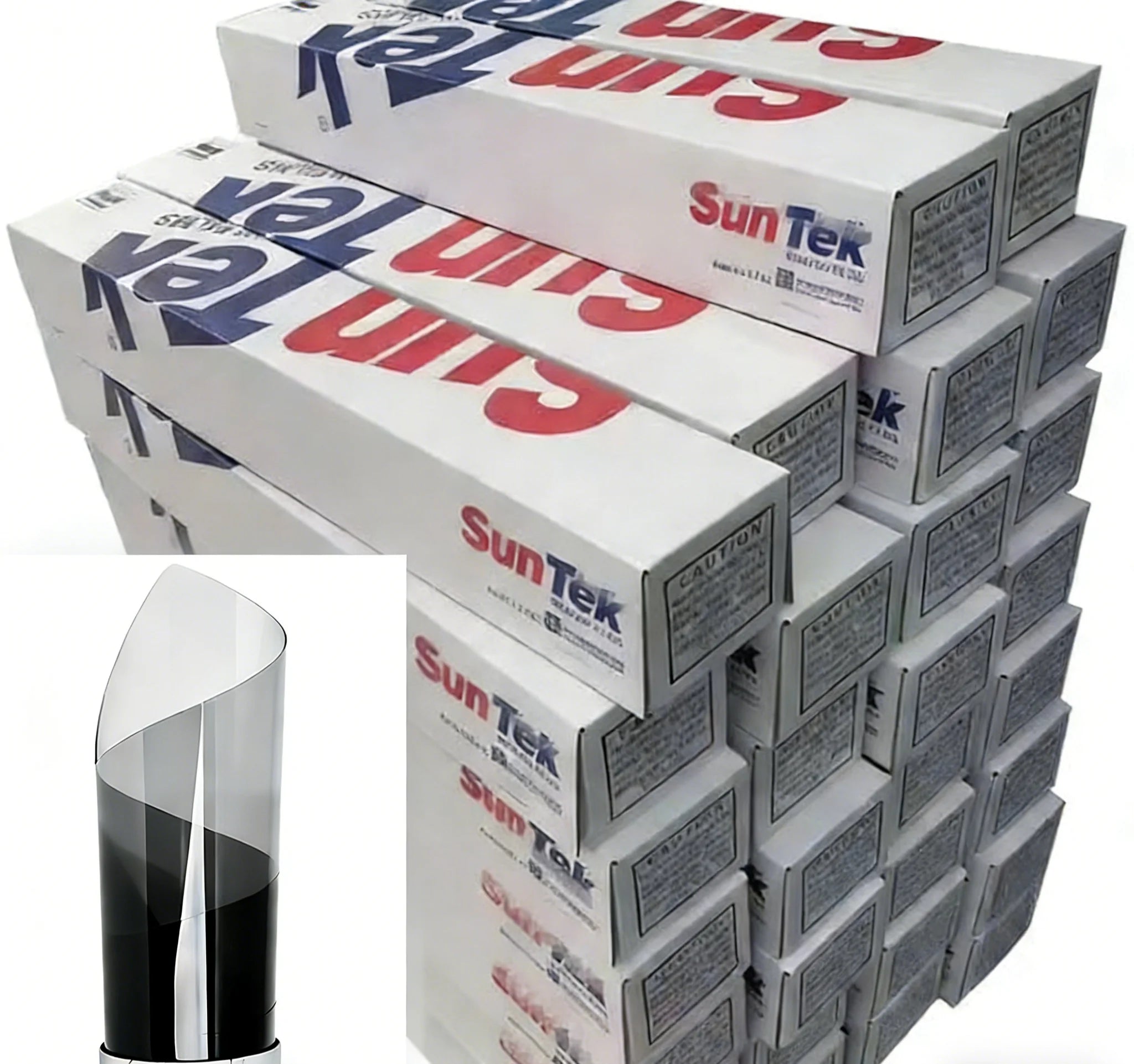 Suntek Quality 1.52*30م/60م 2 رقائق السعودية حار بيع غير معدني خفيف أزرق أسود نافذة فيلم