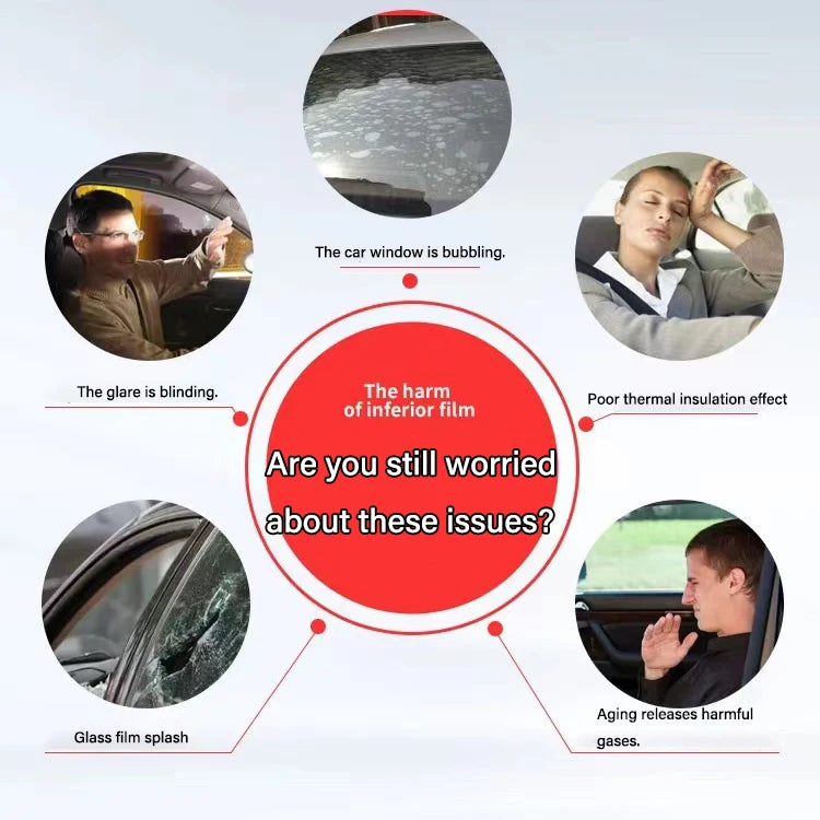 3M جودة نوافذ السيارات ورقة فيلم تظليل سيارات مستقطب رافض للحرارة زجاج سيارة أمريكي ملون فيلم تظليل 3M