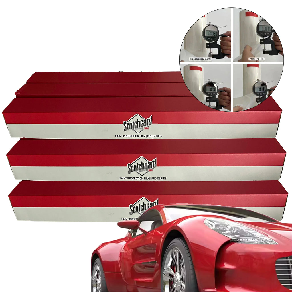 فيلم سيارة 3 متر TPU من البولي يوريثين، فيلم حماية للسيارة ضد الخدوش، حماية السيارة من نوع PPF، ملصق حماية السيارة الملون PPF