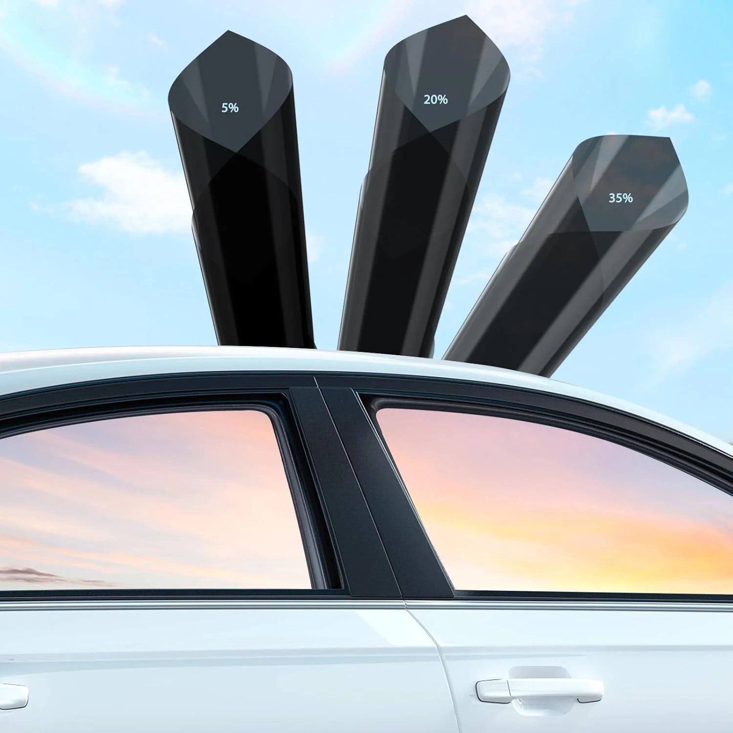 Vlt80% Windshield Chameleon Film High Heat Rejection UV PROOf  3m Chameleon Tint USA Clear Vision Solar Color for Car Film