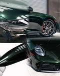 3M TPU 1.52m*16.5m غلاف سيارة من الفينيل فيلم حماية الطلاء PPF غلاف سيارة متغير اللون مضاد للاصفرار TPU - أخضر خشبي لؤلؤي
