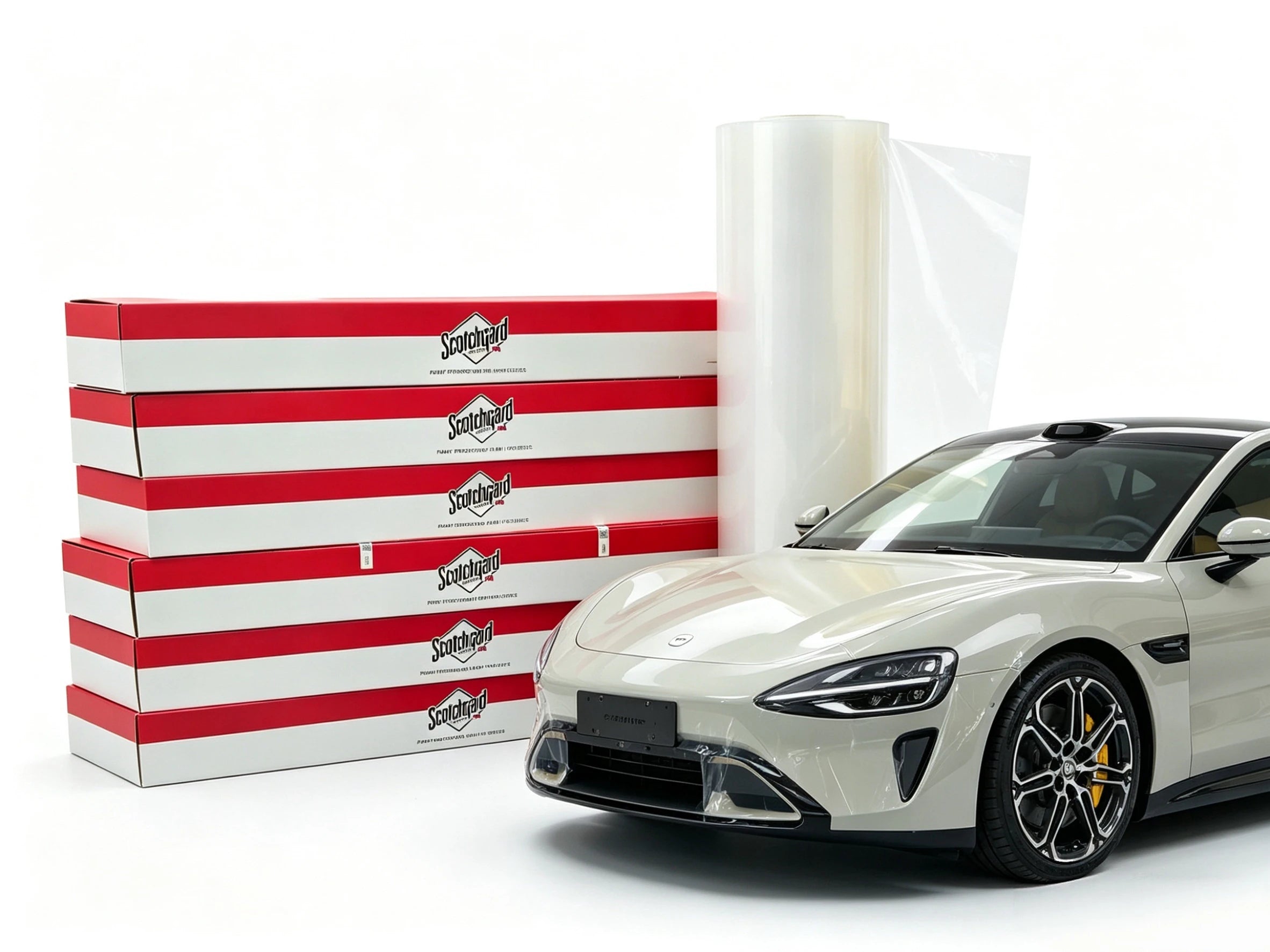لفافة حماية طلاء السيارة (PPF) من 3M عالية الجودة من البولي يوريثين الحراري الشفاف، مضادة للاصفرار، ذاتية الإصلاح، غير لامعة/لامعة للمركبات من 3M