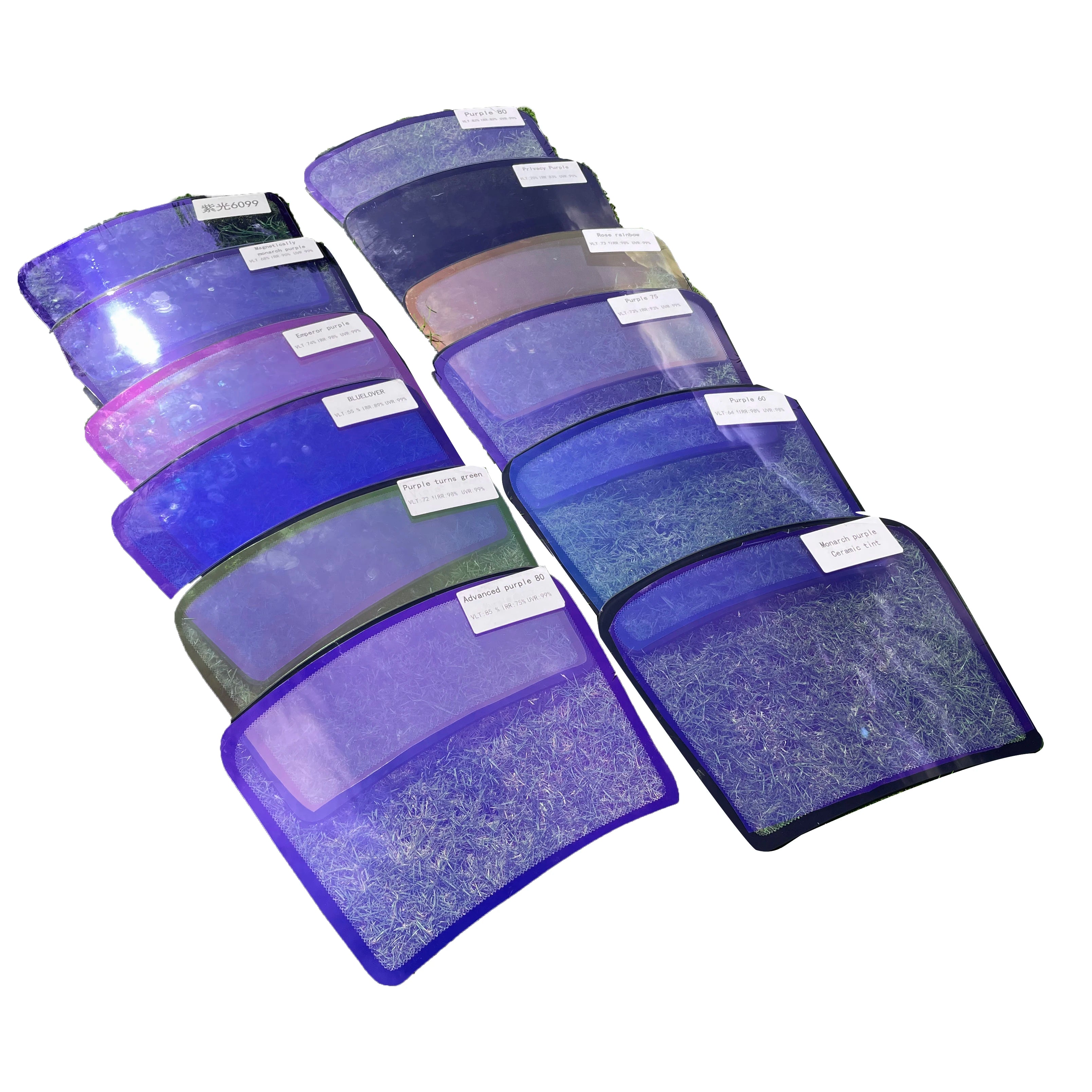 Hot Selling 1.52*30m Chameleon Car Window Tint Film 99% UV & High IR Rejection 11 Colors Self-Healing & Anti-Scratch Function