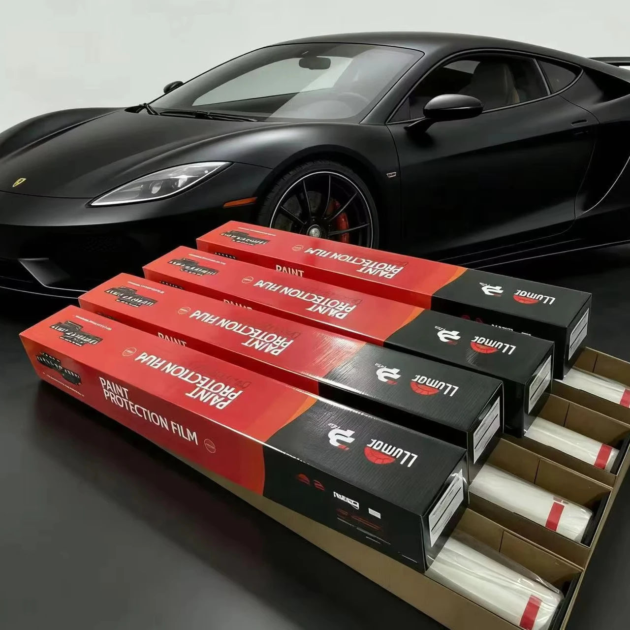 فيلم حماية طلاء السيارة LLumar G1 G2 Car PPF شفاف لامع من مادة TPU، مع خاصية الشفاء الذاتي، ومقاوم للخدوش والاصفرار، وبطلاء نانو الواقي للسيارات