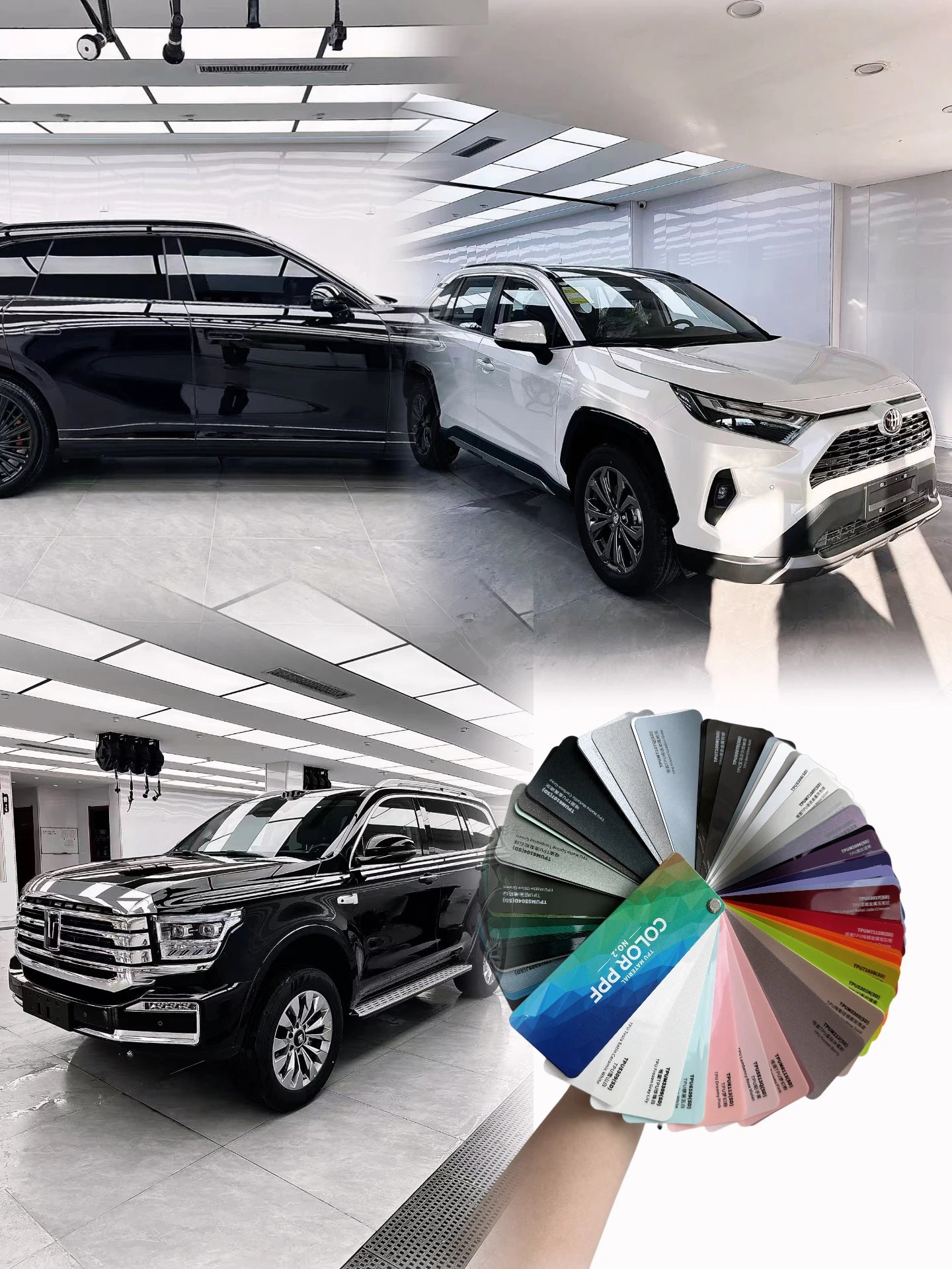 Suntek 1.52*16.5m Car Wrap Vinyl Film PaintProtectionFilm PPF Suntek Color Changing Car Wrap Anti Yellowing TPU Midnight Emerald