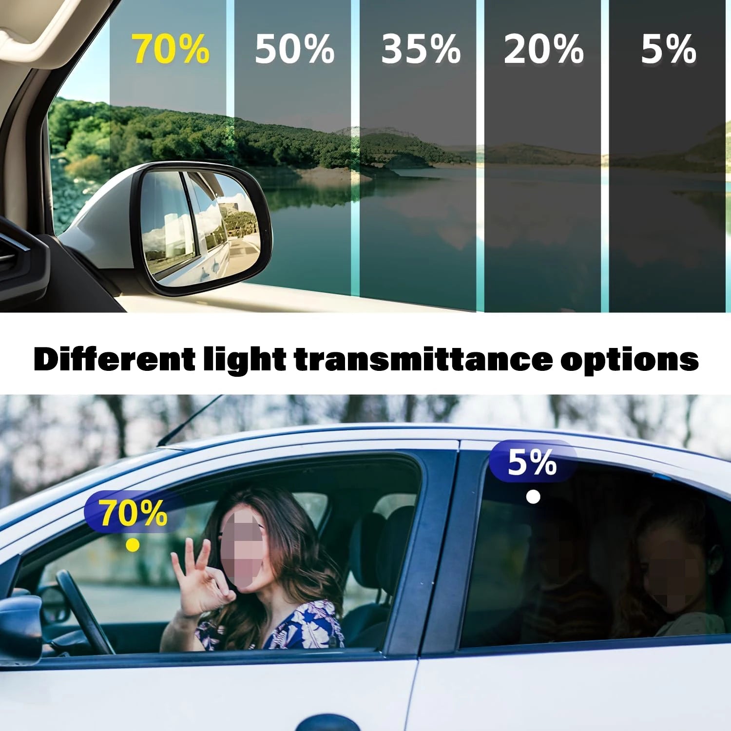3M Nano Ceramic 3m Window Film Car Tint 30*1.52 Meters Professional Window Tint Wholesale 3m Window Film Cars Adhesive Film