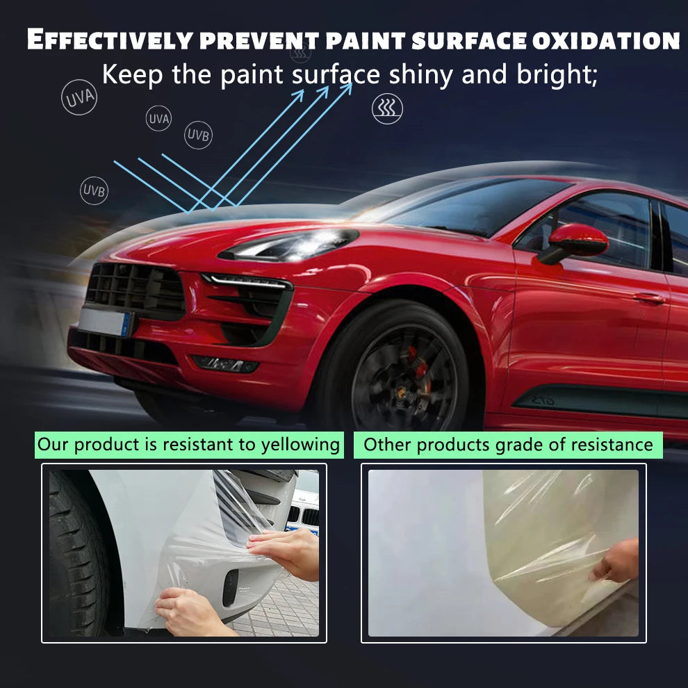 Gloss Armor جملة طلاء النانو لفيلم السيارة على شكل رول، شفاف ومضاد للاصفرار PPF مع علبة OEM جميلة لحماية طلاء هيكل السيارة