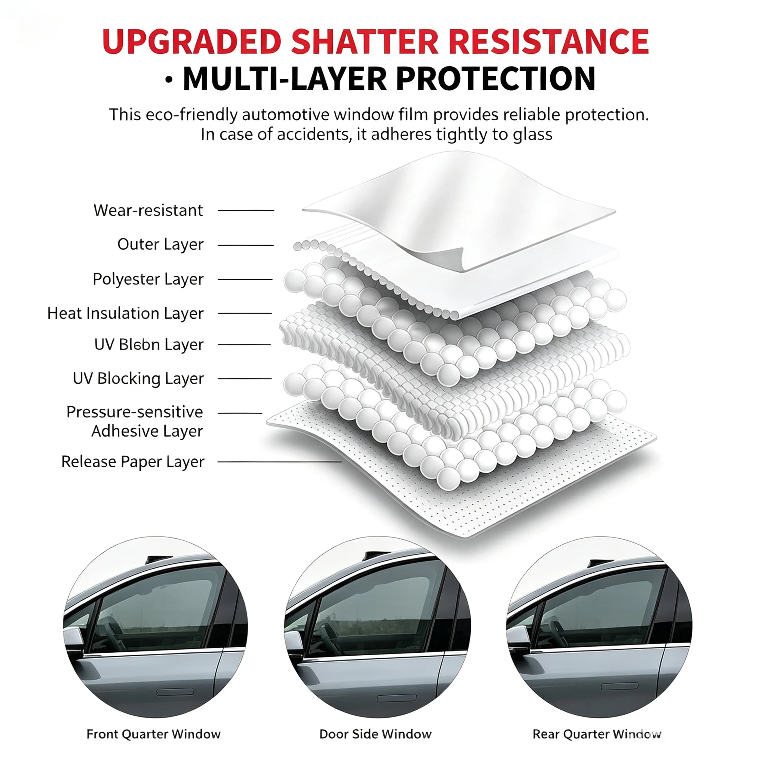3M Crystalline Window Film تظليل نوافذ 3M طبقة تظليل 3M حماية طلاء 3M PPF كريستال 3M Window Film 3m Tint Film