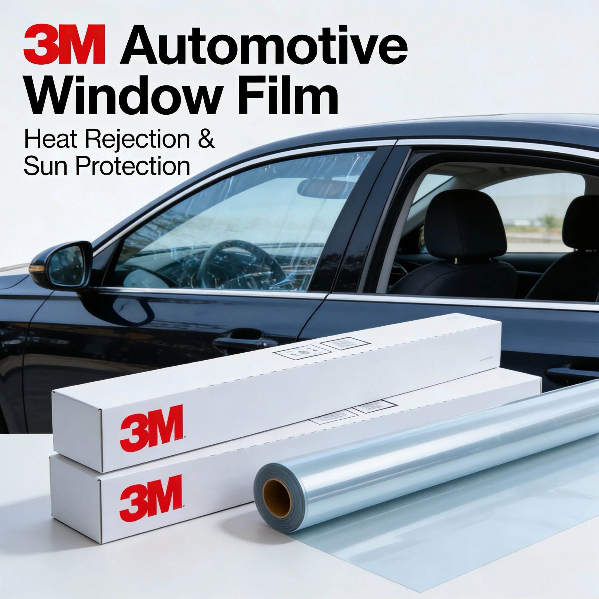 PRO-60 UV 99% عاكس 3M طبقة عازلة حرارياً عالية لنافذة السيارة، فيلم زجاجي واقي من الشمس