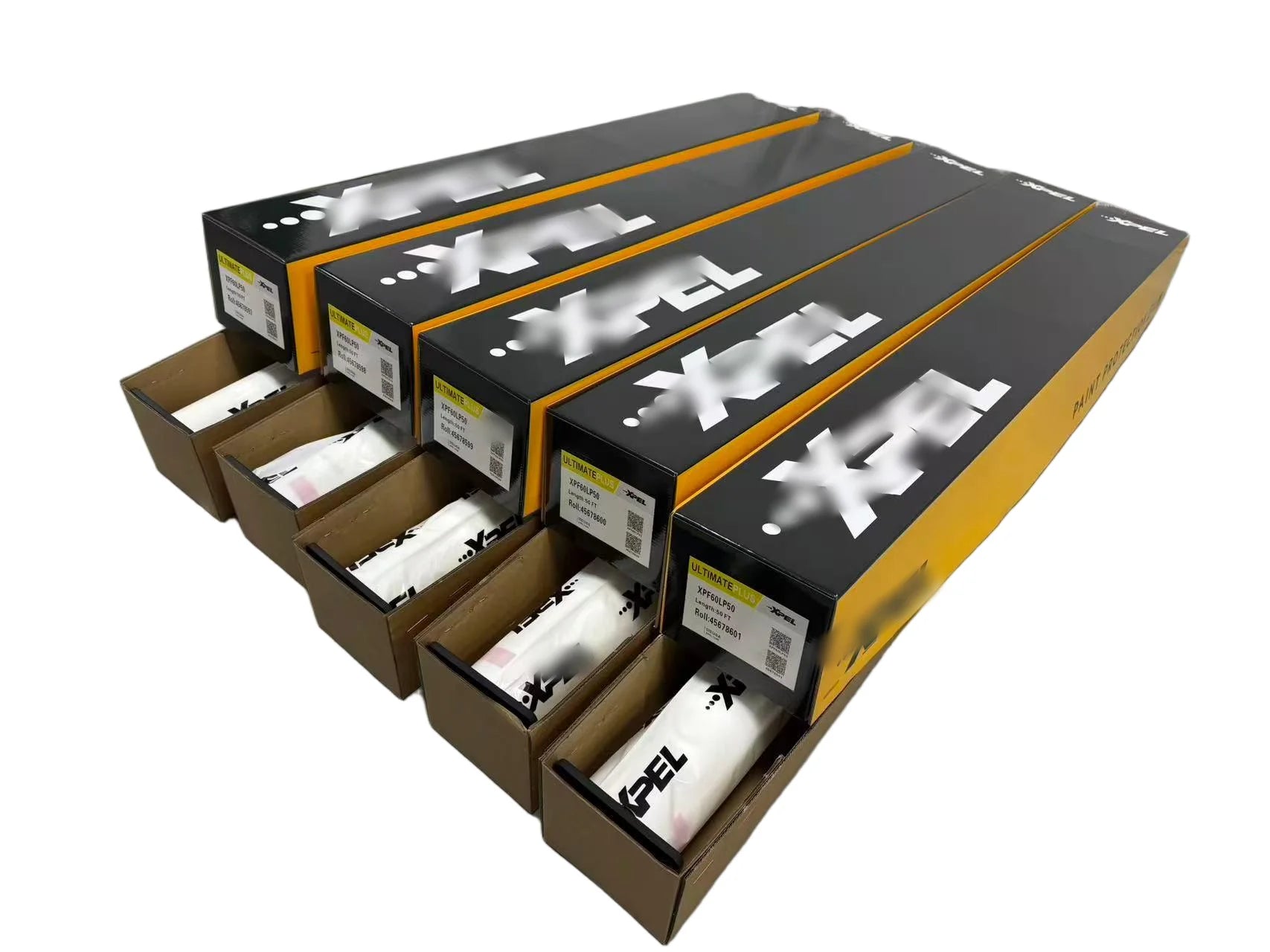 فيلم حماية طلاء العناية بالبشرة LLumar Platinum 3M PRO 4 Extra PPF TPU المصنوع من ألياف الكربون اللامعة وغير اللامعة، ملصقات هيكل السيارة