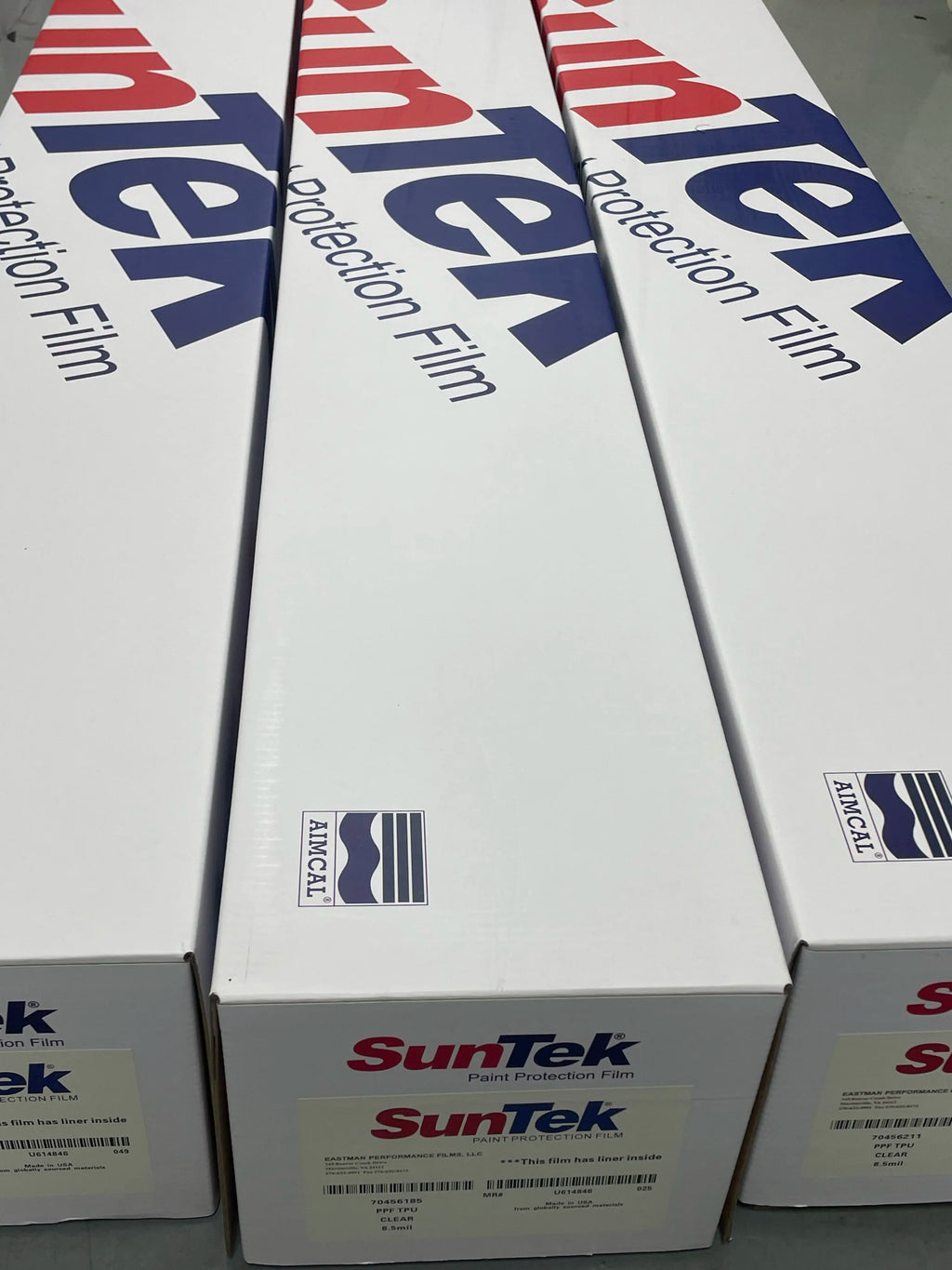 فيلم حماية طلاء SunTek الأصلي فائق اللمعان PPF 7.5MIL TPU Car Wrap Suntek