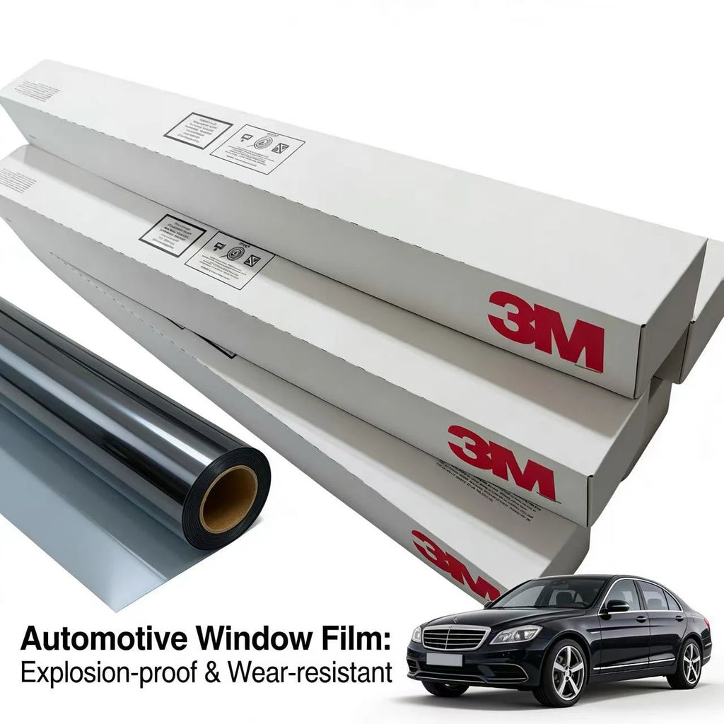 3M نانو سيراميك 3M ضمان 10 سنوات 1.52x30 متر/لفة عزل حراري أسود لفة واحدة 99% حماية من الأشعة فوق البنفسجية 3M عازل حراري لنوافذ السيارات 3M فيلم نوافذ