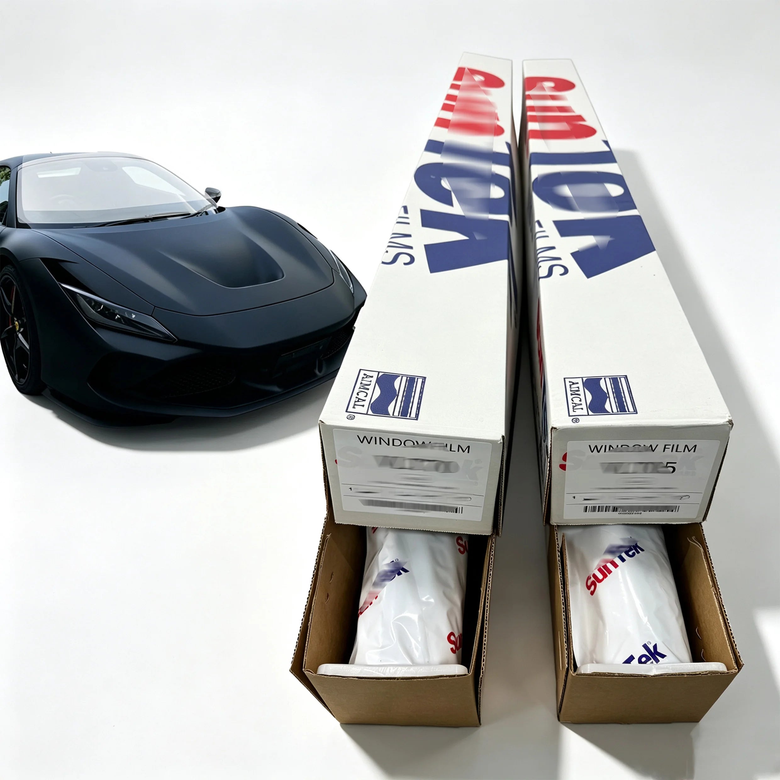 Suntek Car Window Film 2026 Nano Ceramic 2mil UV99% Heat Insulation Self-adhesive 10 Year Warranty Privacy Protection
