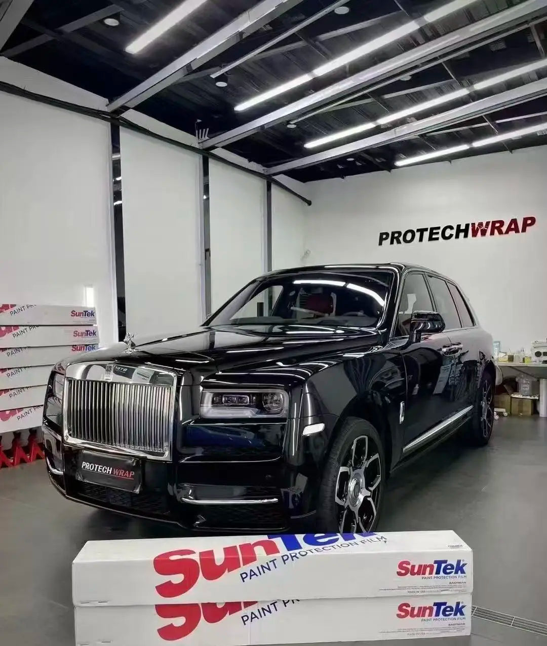 USA Suntek PPF طبقة حماية فائقة الطرد للمياه وشفافة ولامعة مع ضمان 10 سنوات ضد الاصفرار وإصلاح الخدوش الذاتي لأفلام Suntek ومقاومة الخدوش