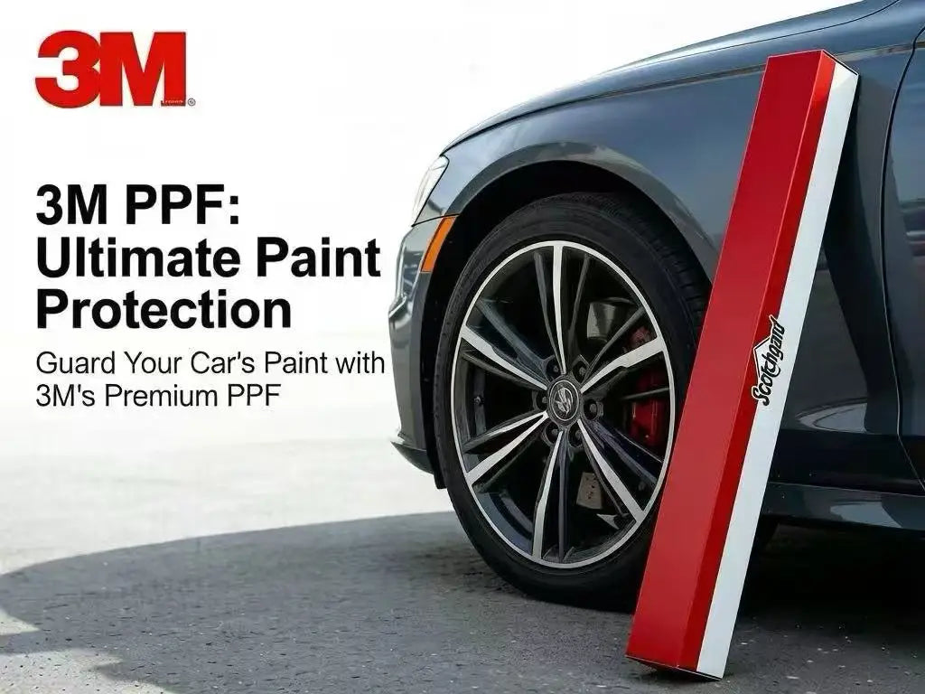 ضمان 10 سنوات على طبقة حماية الطلاء (PPF) من 3M، مادة TPU ذاتية الإصلاح، فيلم حماية طلاء السيارة 3M Scotchgard PPF TPU، فيلم حماية الطلاء من 3M