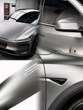TPU Cast Polymeric Factory Direct TPU Frozen White Silver Chameleon Car Wrap Vinyl 1.52x17M ملصقات سيارات فينيل متغير الألوان