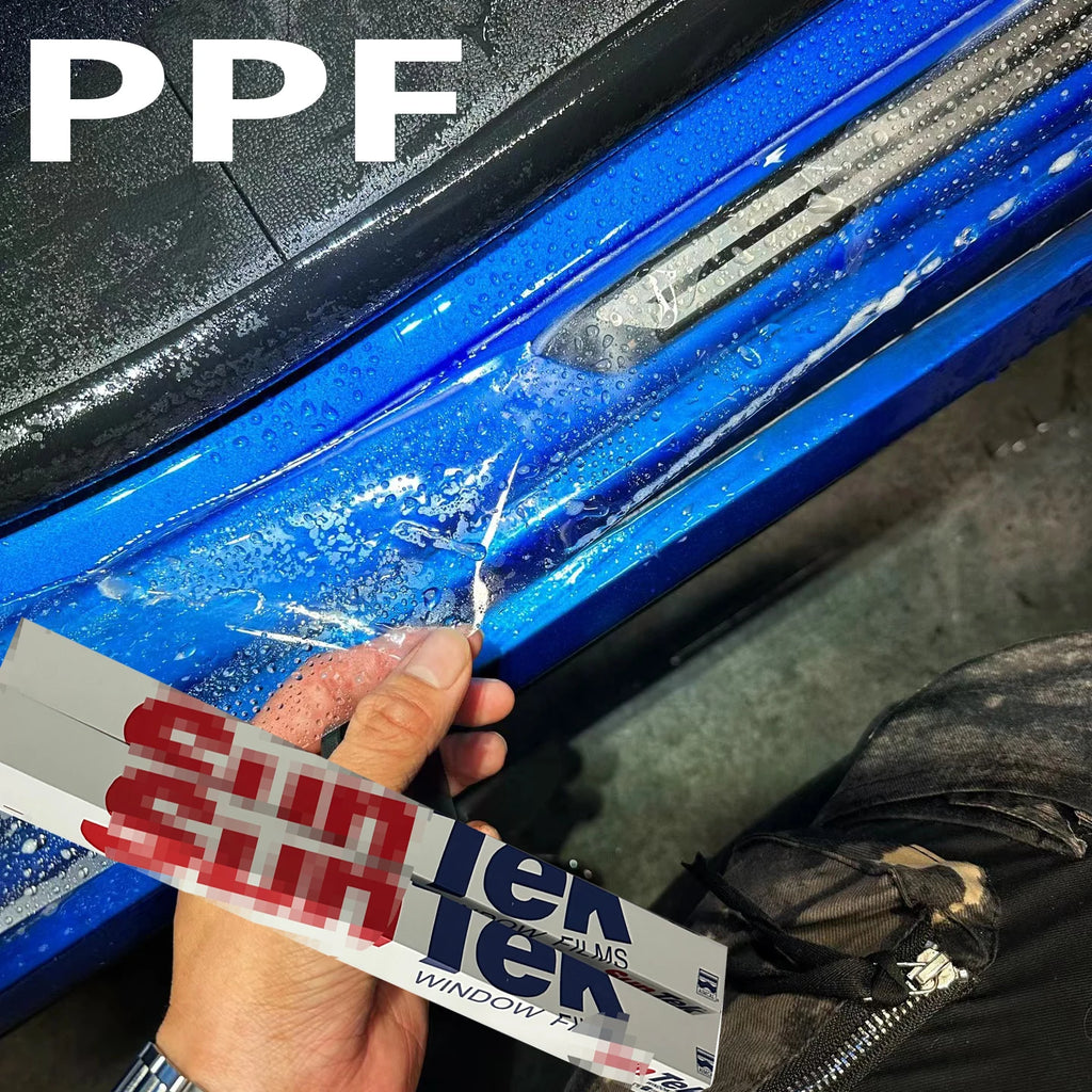 TPU PPF عالي اللمعان بطلاء سيراميك نانو ذاتي الشفاء بنفس جودة أفلام حماية طلاء السيارات Suntek 3M PPF