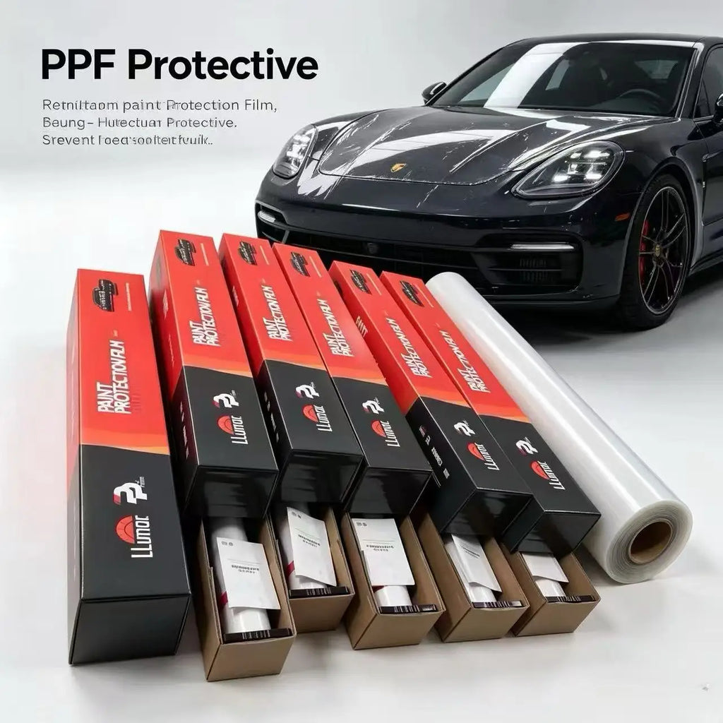 لفات فينيل حماية طلاء السيارات اللامعة ذاتية اللصق من Llumar PPF بالجملة ملصقات حماية طلاء السيارات