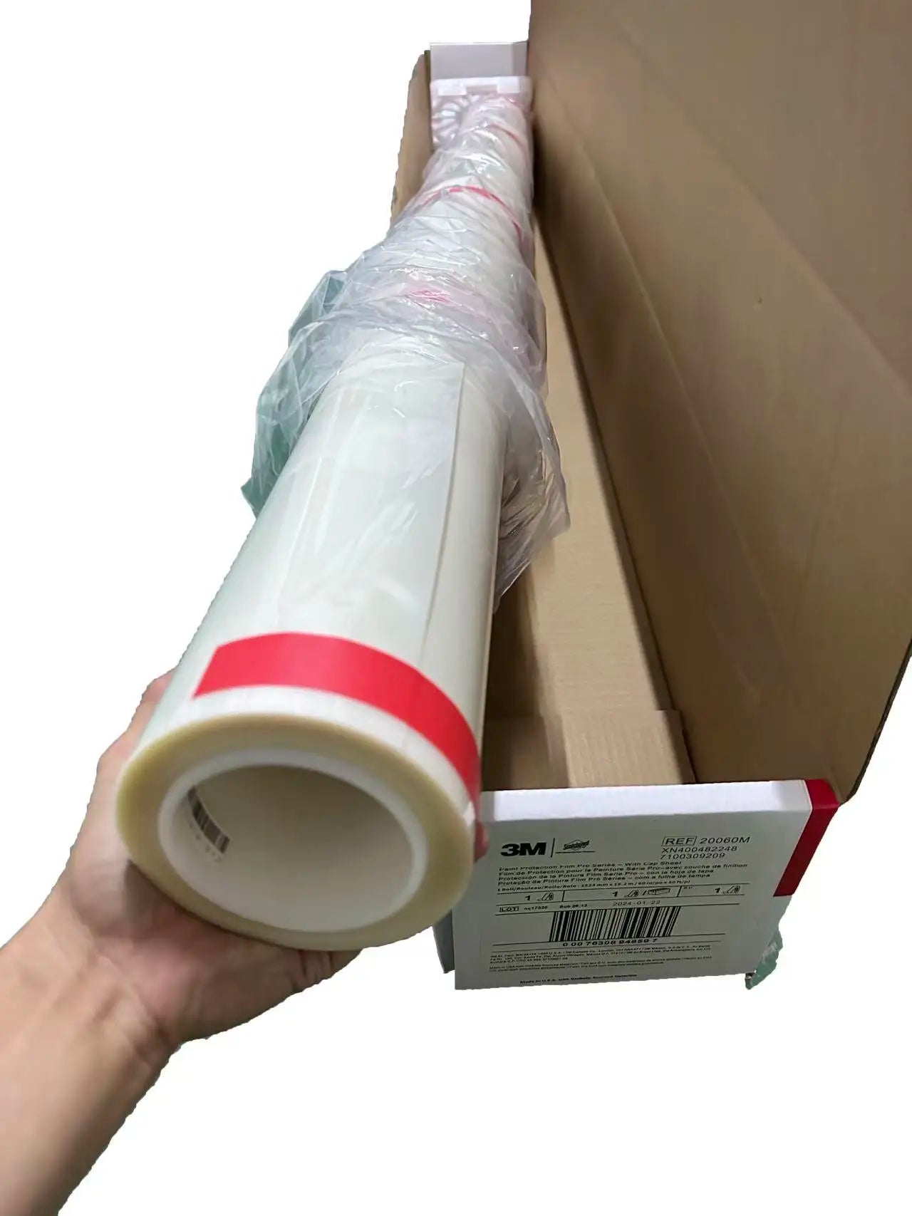 فيلم حماية طلاء شفاف عالي اللمعان من 3M TPU طارد للماء (PPF) لحماية هيكل السيارات بفيلم سيارات 3m 200 TPU