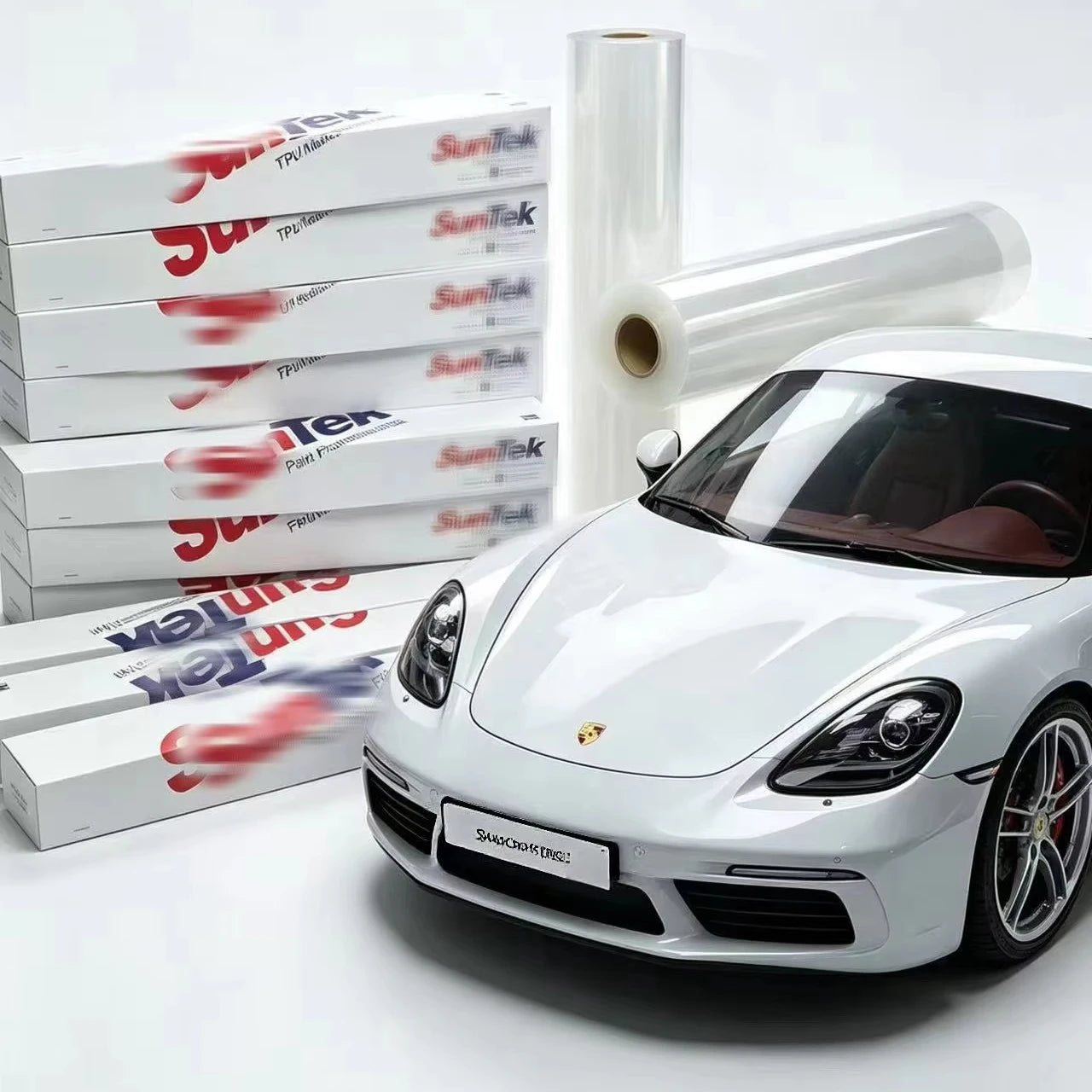 Suntek Anti-Scratch Self-Healing TPU Car Paint Protection Film Gloss Clear Body PPF Transparent Factory Wholesale