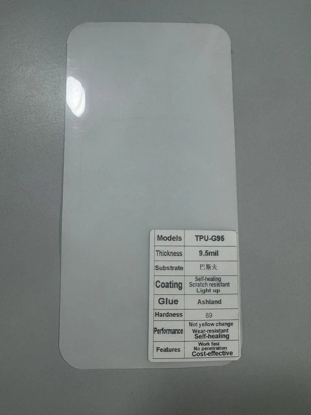 Self-Repairing Hydrophobic PPF TPU Car Films Glossy Body UV-Proof Anti-Scratch Surface Paint Protection