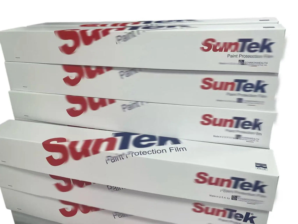 SunTek PPF مادة فاخرة ذاتية الشفاء ومضادة للاصفرار وطاردة للماء وشفافة سوداء غير لامعة لحماية الطلاء SunTek