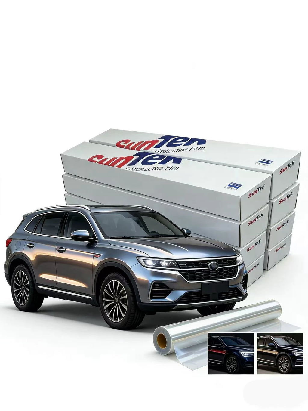 SunTek Ultimate CAP Nano Car PPF مادة أمريكية أصلية فاخرة 1.52*15 متر فائقة المقاومة للماء ذاتية الشفاء من SunTek Pro Film