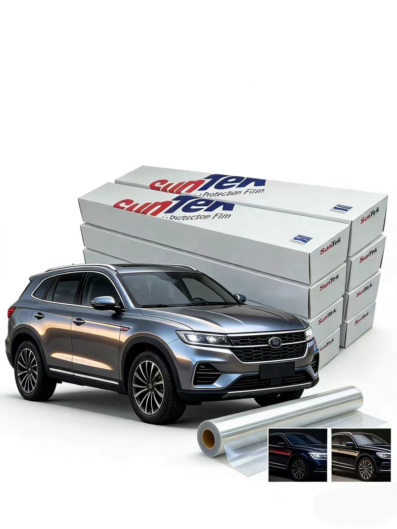 SunTek Ultimate CAP Nano Car PPF مادة أمريكية أصلية فاخرة 1.52*15 متر فائقة المقاومة للماء ذاتية الشفاء من SunTek Pro Film