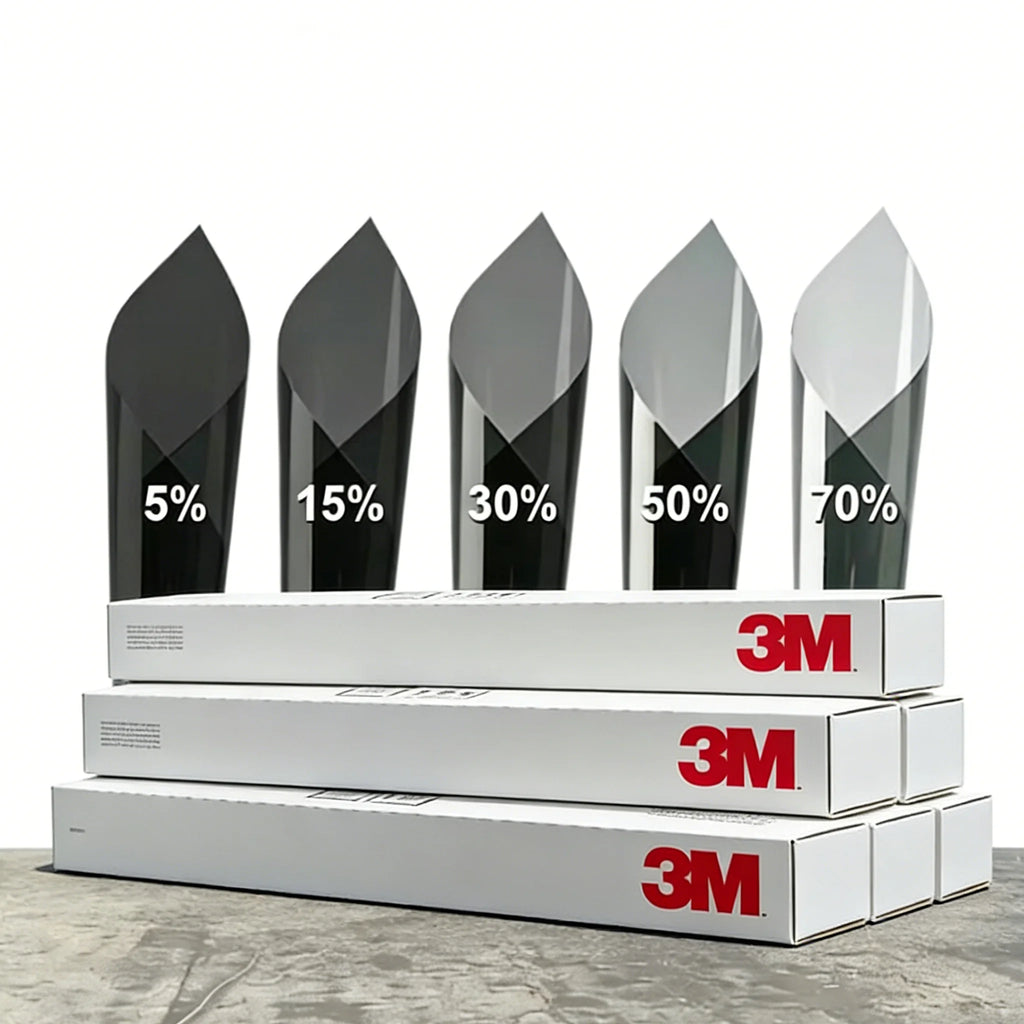 3M CR60 طبقة حماية للزجاج من النانو سيراميك عازلة للغاية 1.52 × 30 متر من مادة TPU، تحجب الأشعة فوق البنفسجية وطاردة لحرارة الشمس، كربون نانو، طبقات حماية للزجاج من 3M