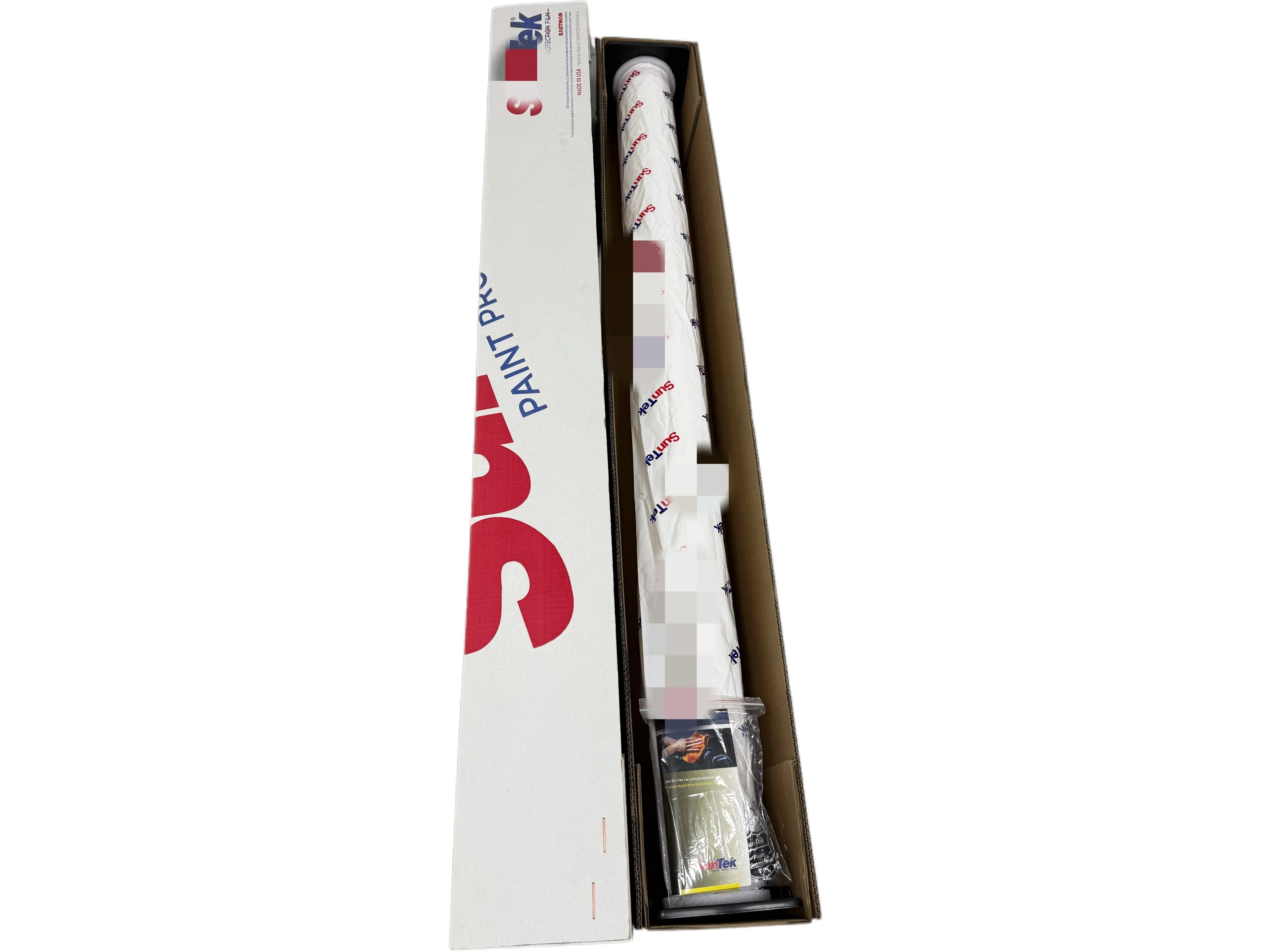Suntek Ppf 60"x50' طبقة ذاتية الشفاء عالية اللمعان، مقاومة عالية للماء، طبقة حماية للطلاء من البولي يوريثين الحراري (TPU PPF) بسمك 7.5 مل، غلاف سيارة PPF