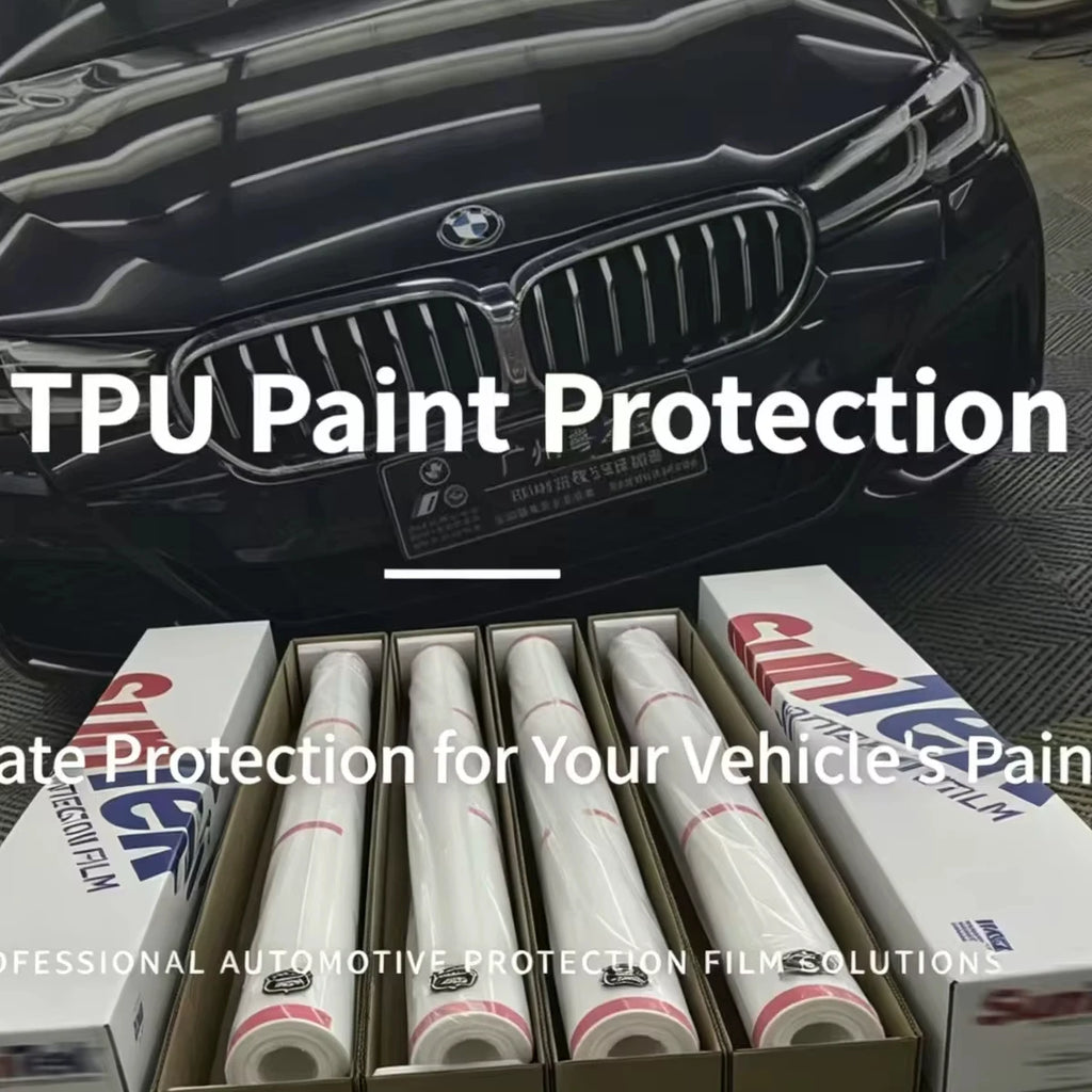 Suntek عالية الجودة 5 سنوات شفافة للغاية TPH PPF فيلم حماية طلاء السيارة ذاتي الشفاء مضاد للاصفرار أفلام هيكل السيارة Suntek