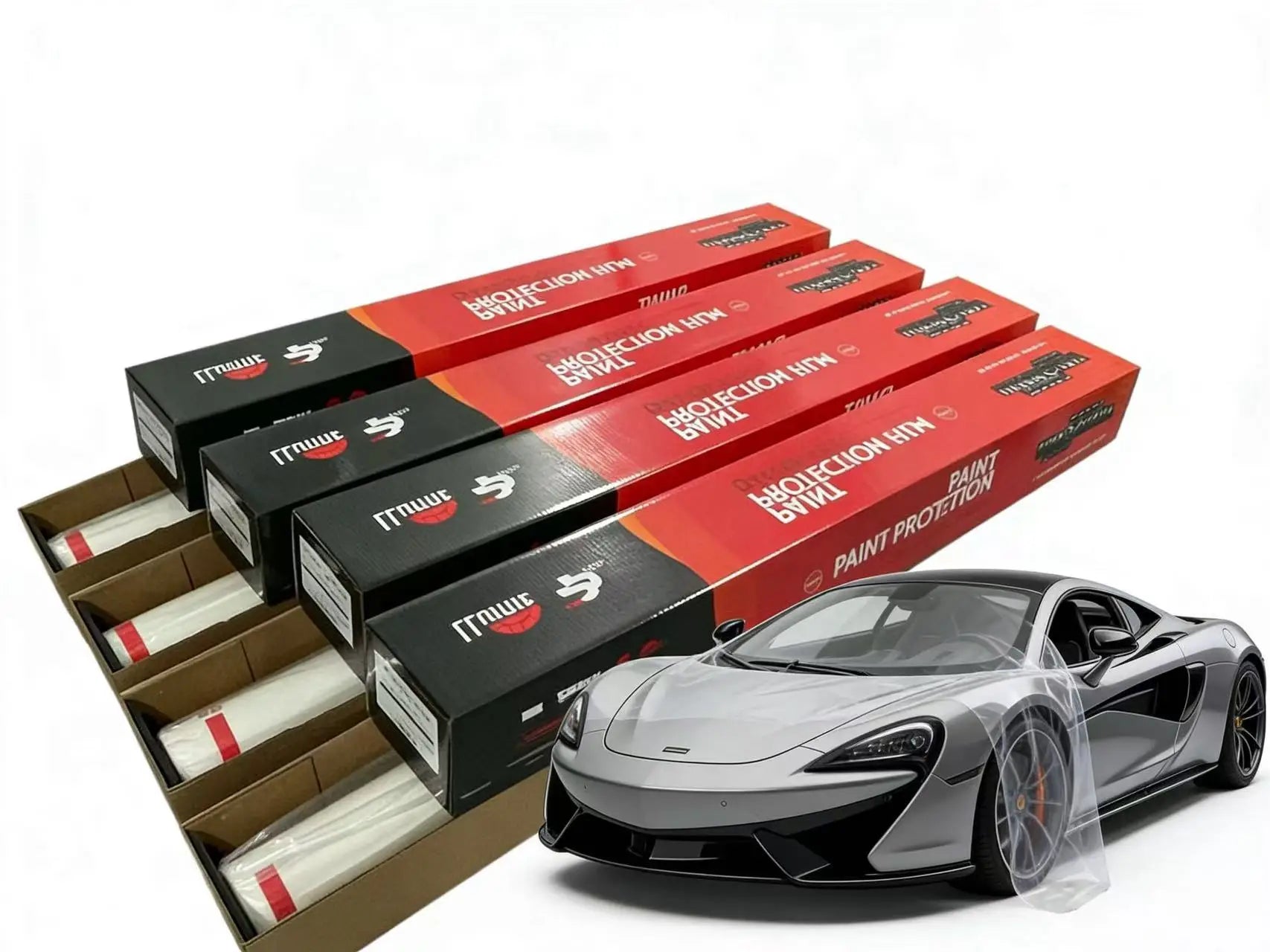 فيلم LLumar G1 G2 PPF Platinum مقاوم للاصفرار والخدوش عالي الجودة من مادة TPU لهيكل السيارة بضمان 10 سنوات - أصلي أمريكي لسيارات BMW