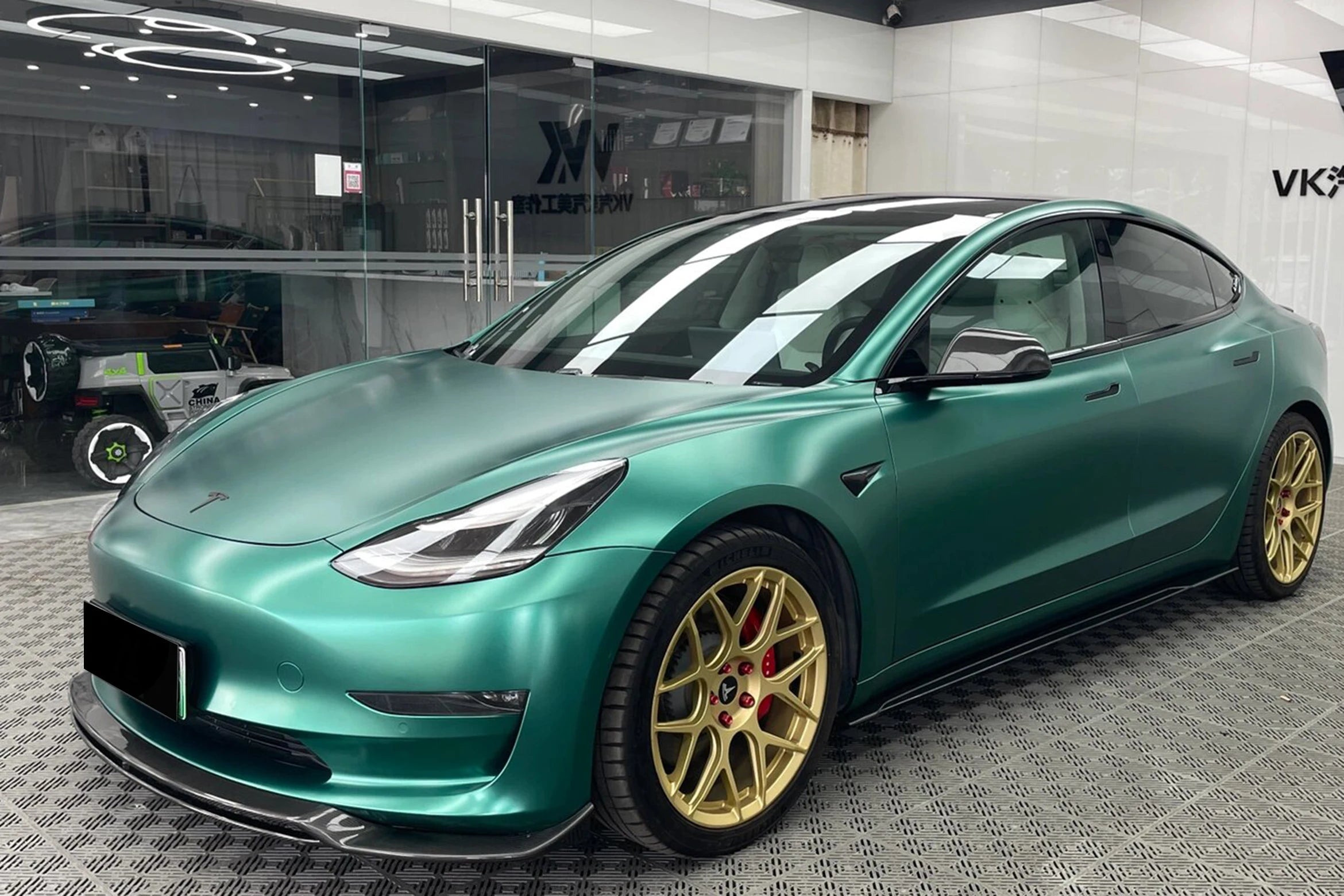 Custom More 400 Colors Color Change Film PVC TPU Color PPF Paint Protection Film Car Wrapping Super Gloss British Racing Green