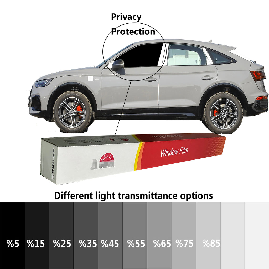 تظليل زجاج لو مار IRX مقاوم للأشعة تحت الحمراء بنسبة 99% أصلي ضمان أمريكي 10 سنوات عزل حراري عالي وضوح عالي تظليل نوافذ لو مار