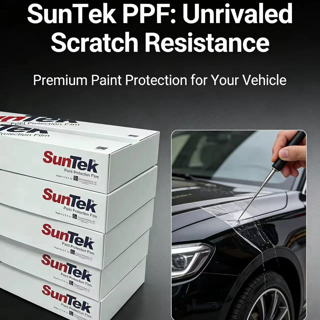 فيلم حماية طلاء السيارة TPU PPF مضاد للاصفرار للسيارات من Suntek Ppf