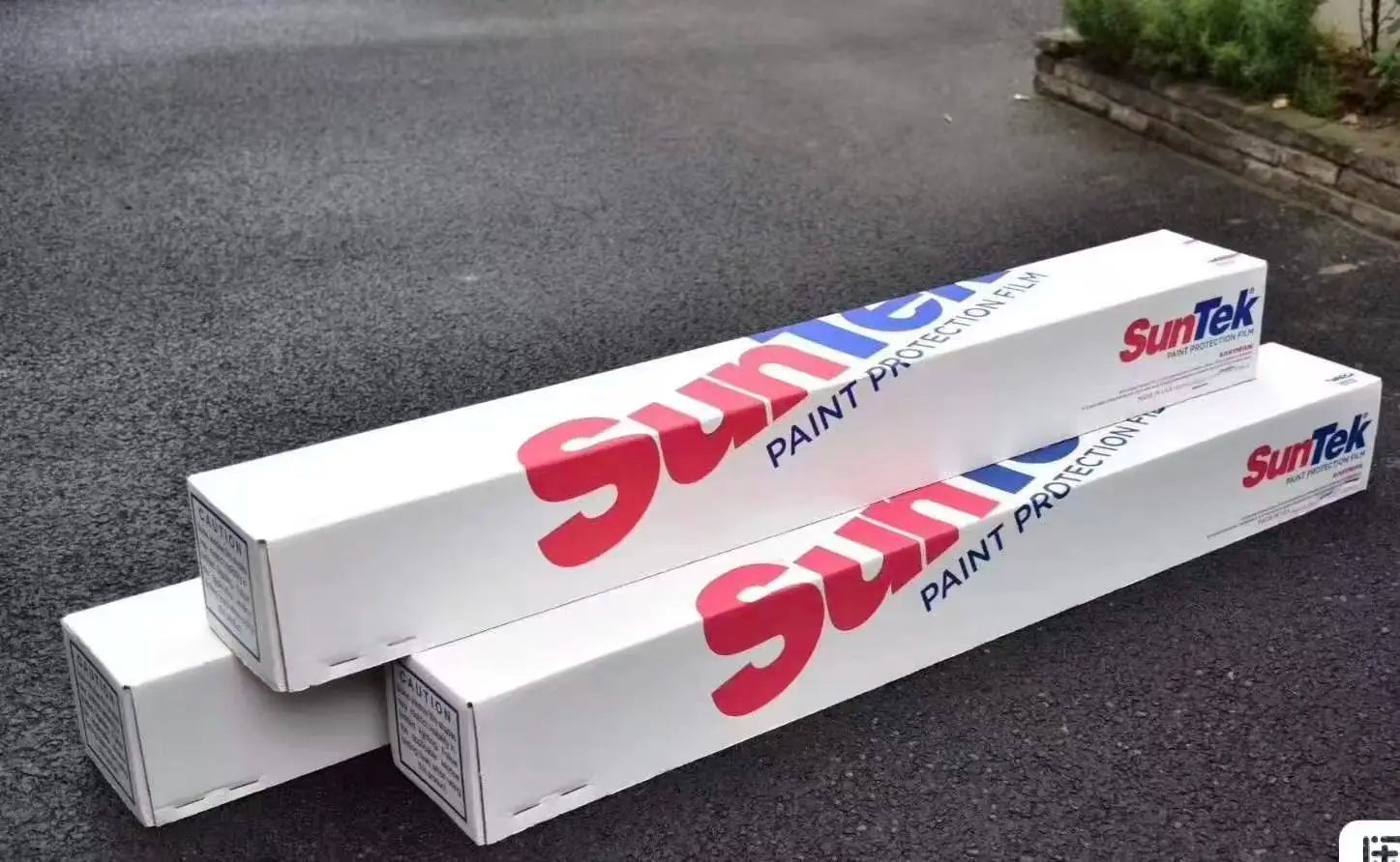 طبقة طلاء نانو سيراميك 1.52*15 متر Suntek Secf ذاتية الشفاء TPU PPF مقاومة للخدش لحماية طلاء السيارة من الفينيل اللاصق للسيارات
