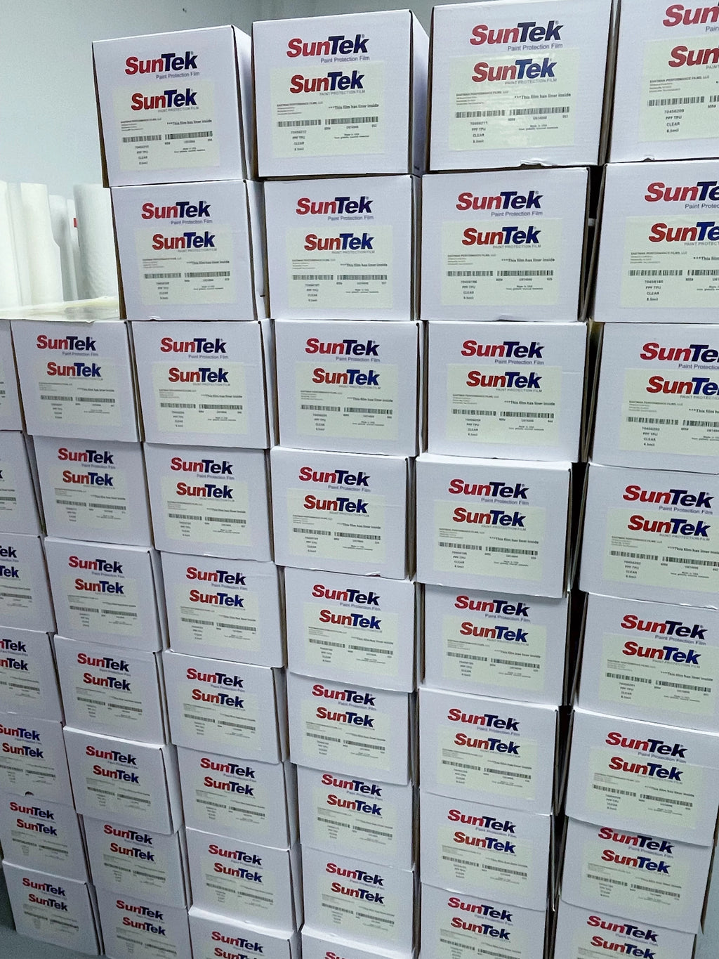 لفة حماية طلاء Suntek PPF 1.52*15 متر، فيلم حماية طلاء السيارة شفاف بتقنية النانو TPU، لاصق حماية الطلاء PPF