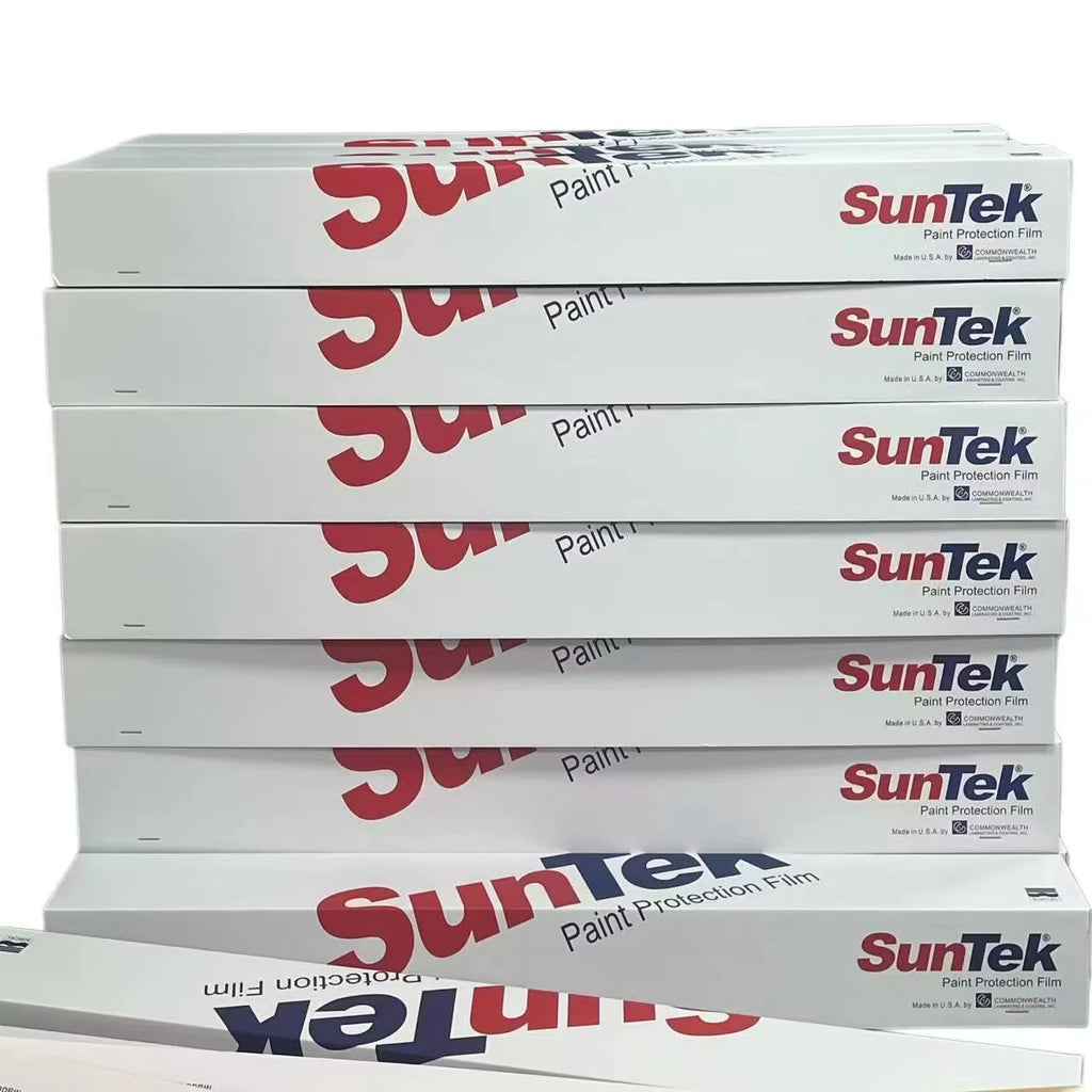 Suntek PPF Lubrizol USA جودة عالية فائقة الكارهة للماء 1.52*15 متر لتقليل التآكل ذاتية الشفاء لفة TPU PPF لمصدات السيارات