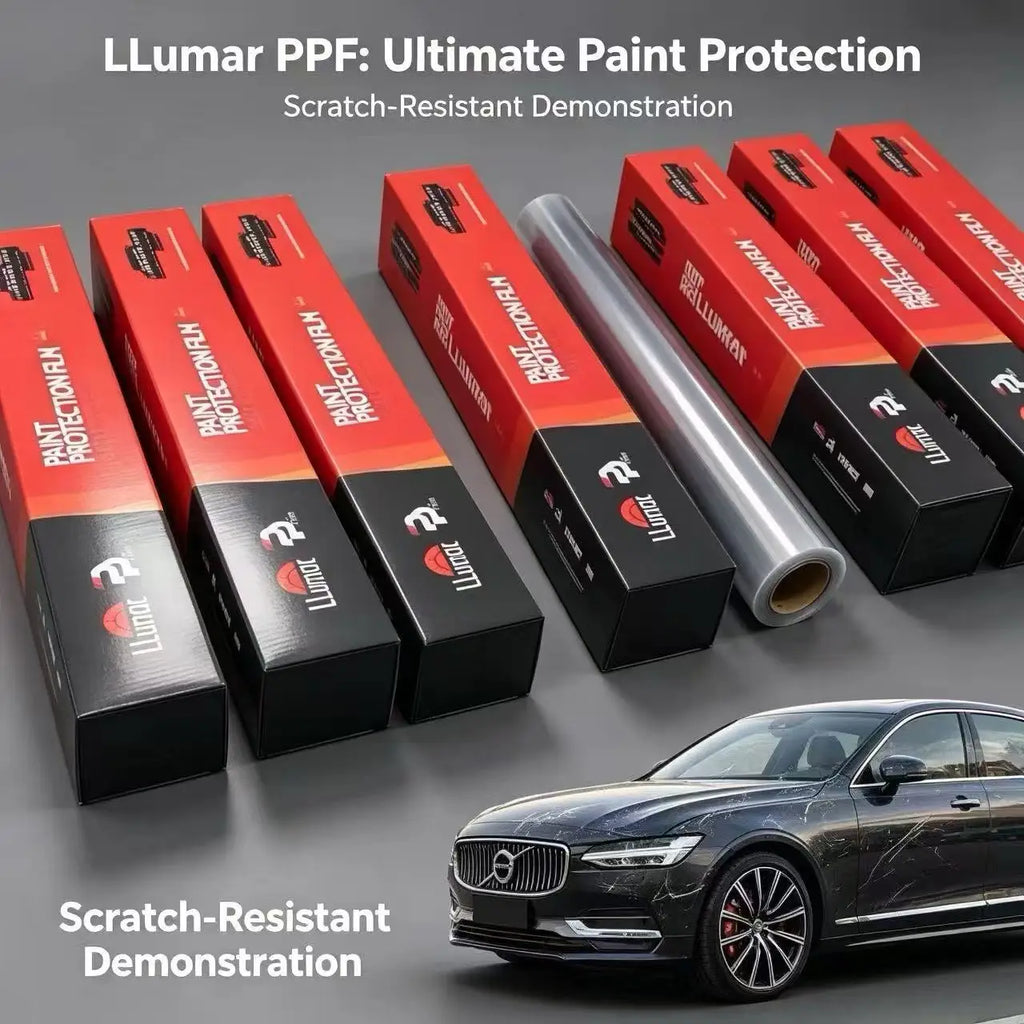 USA Quality Llumar G1 G2 TPU PPF، طبقة حماية ذاتية الشفاء فائقة اللمعان شفافة ومقاومة للخدش لطلاء هيكل السيارة