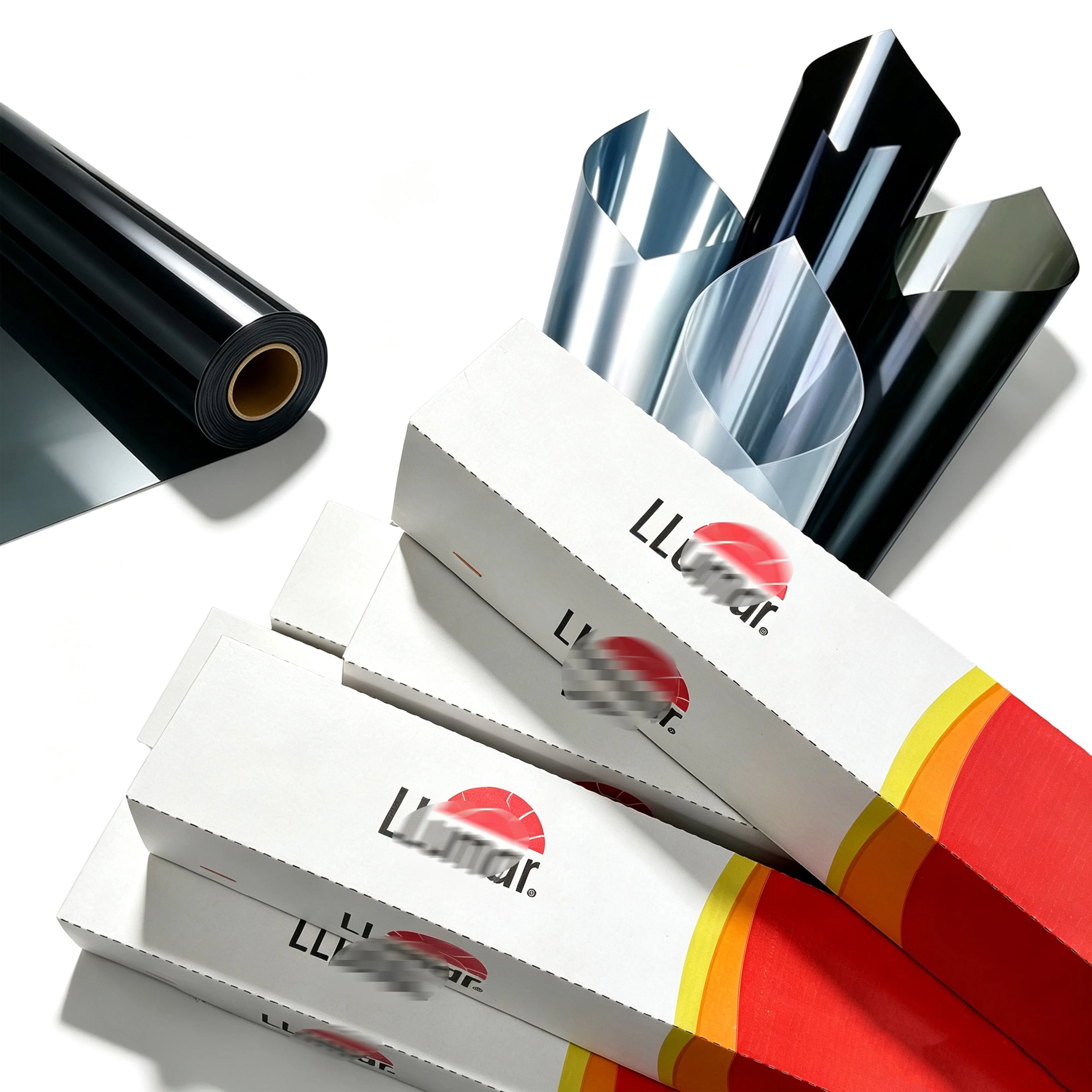 ضمان لمدة 10 سنوات على طبقة تظليل الزجاج Llumar ATR Glass Tint Film من الولايات المتحدة الأمريكية، عزل حراري عالٍ، تظليل نوافذ عالي الدقة، شعار LLUMAR على الطبقة